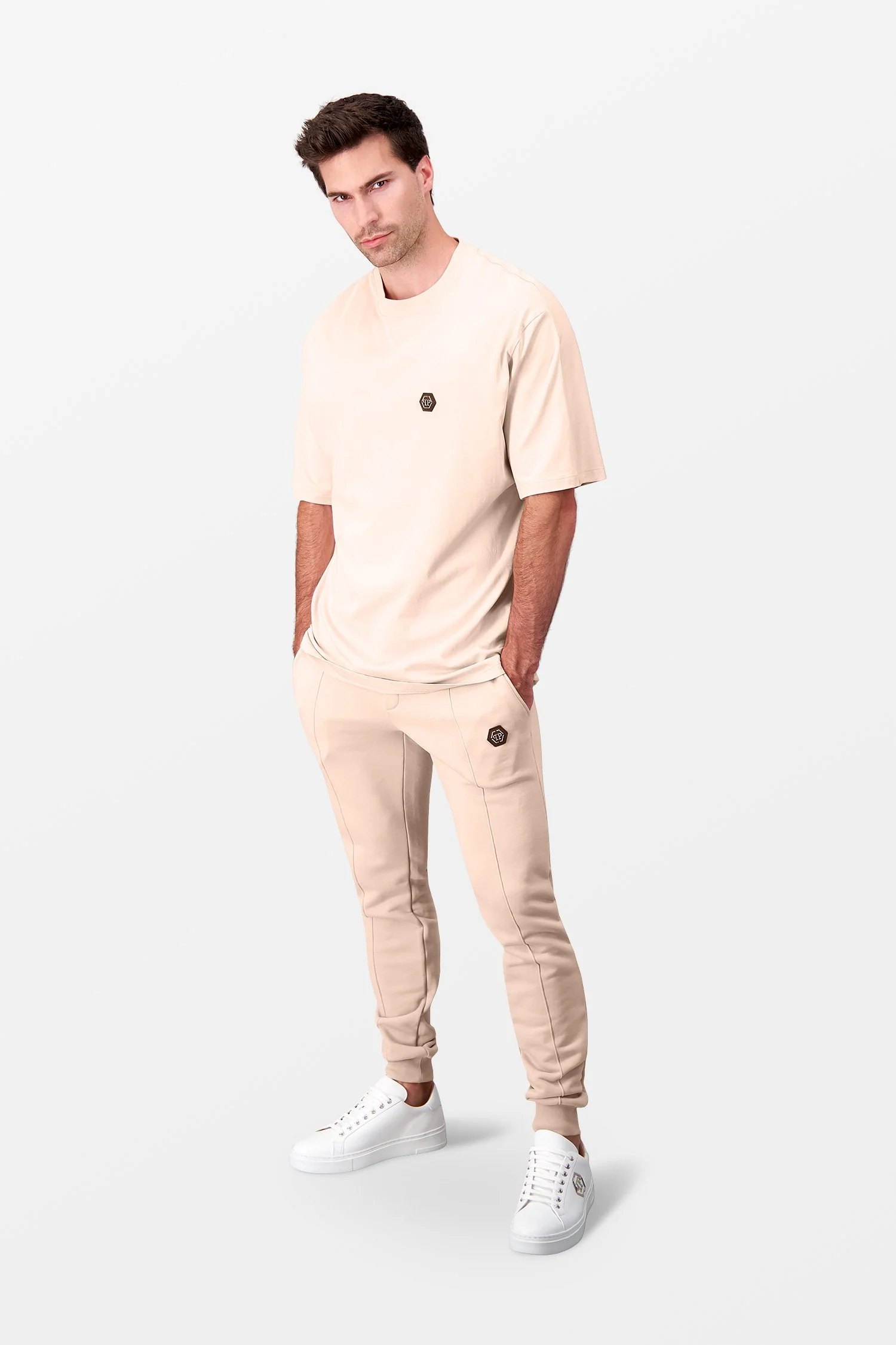 Philipp Plein Beige Round Neck SS PP 1978 T-Shirt - Image 7