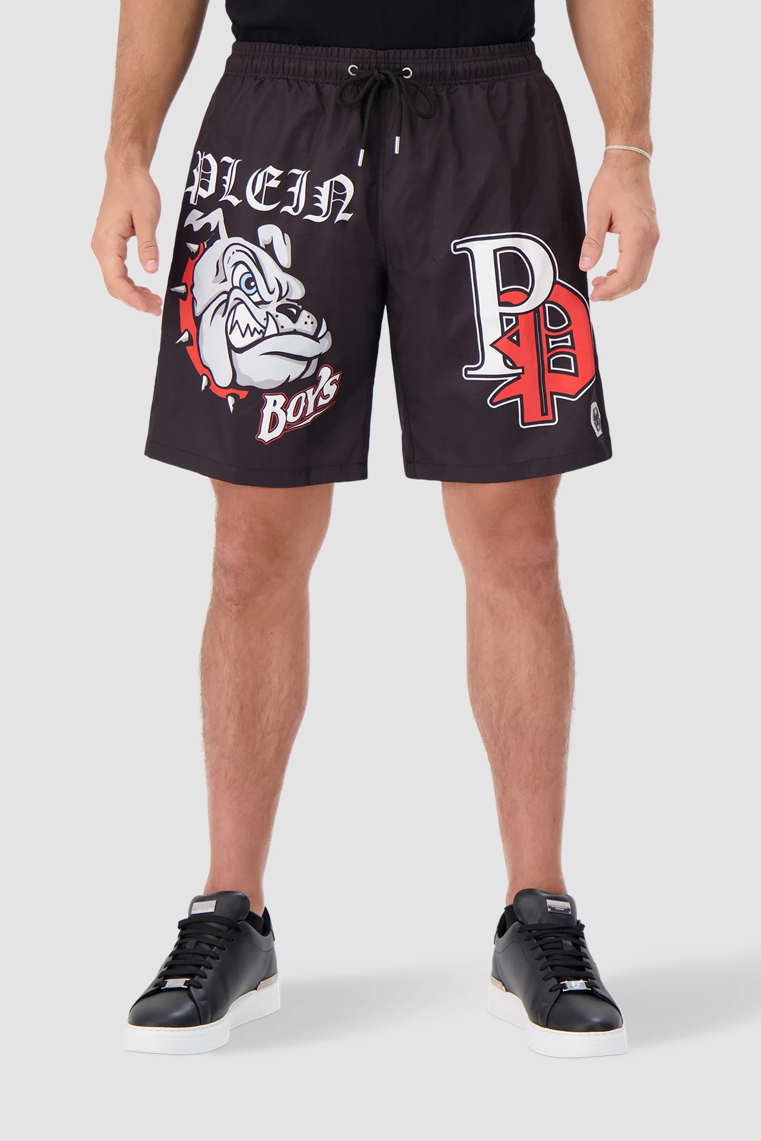 Philipp Plein Black Bulldogs Swim Trunks - Image 2