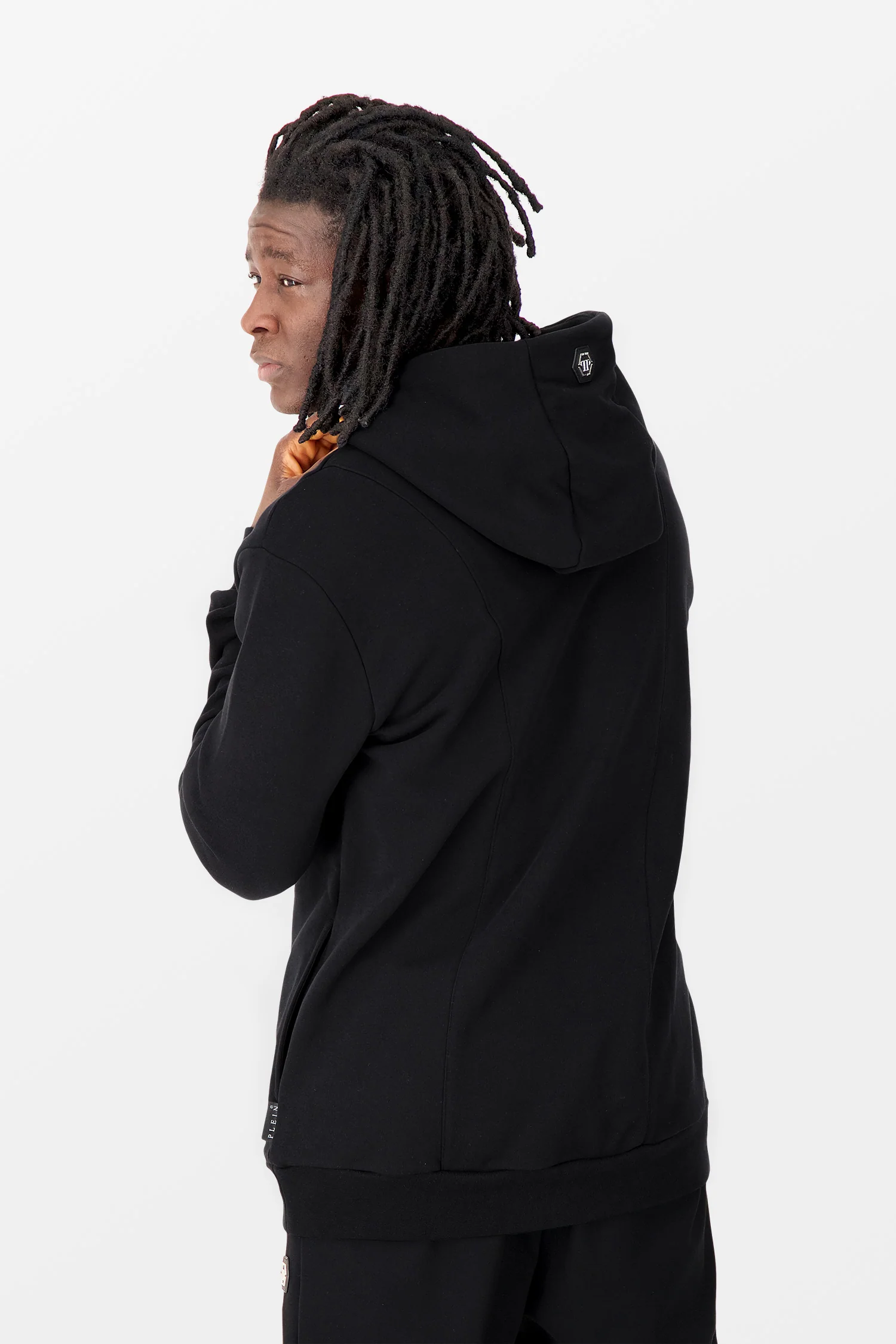 Philipp Plein Black Chains Hoodie - Image 5
