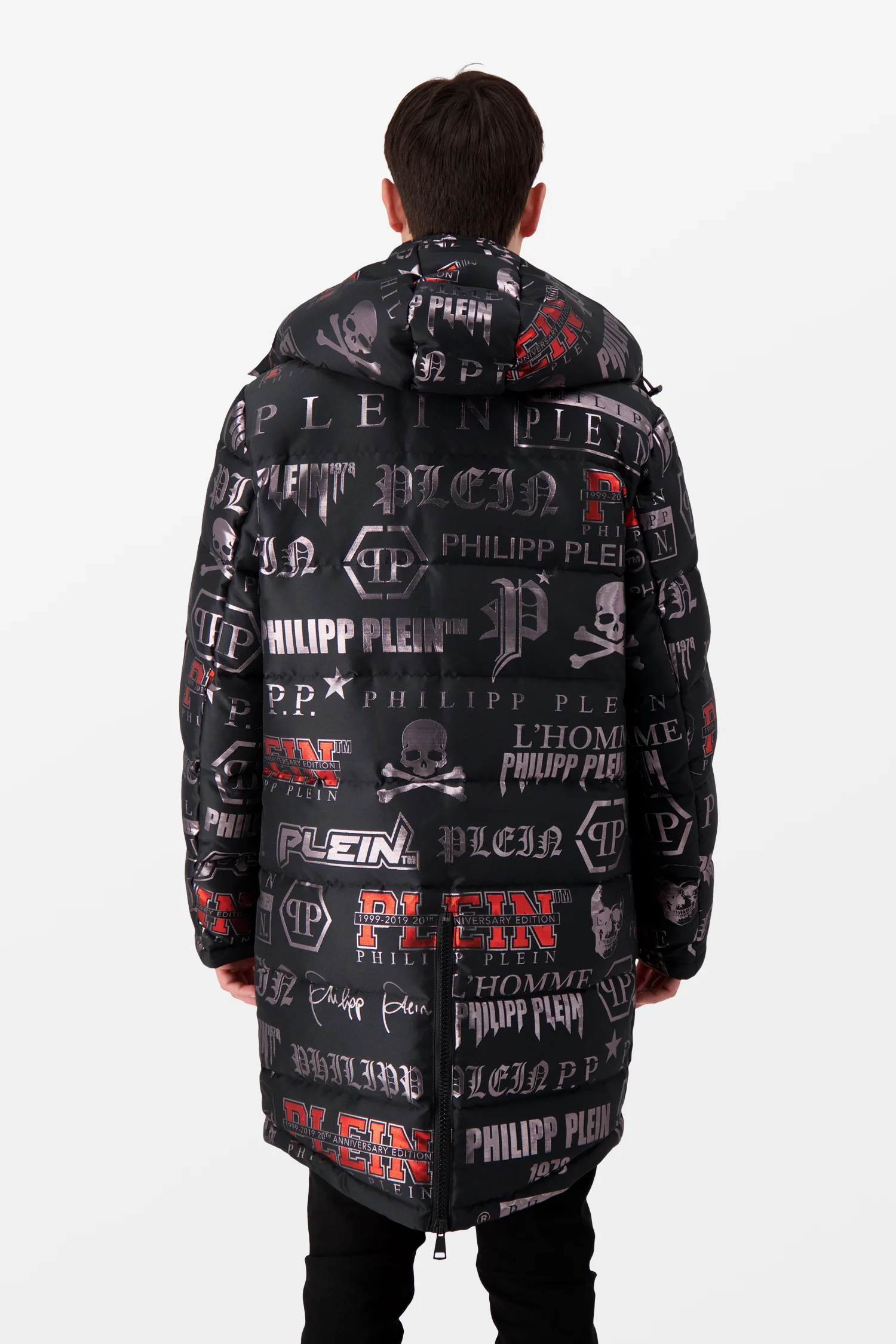 Philipp Plein Black Down Jacket - Image 6