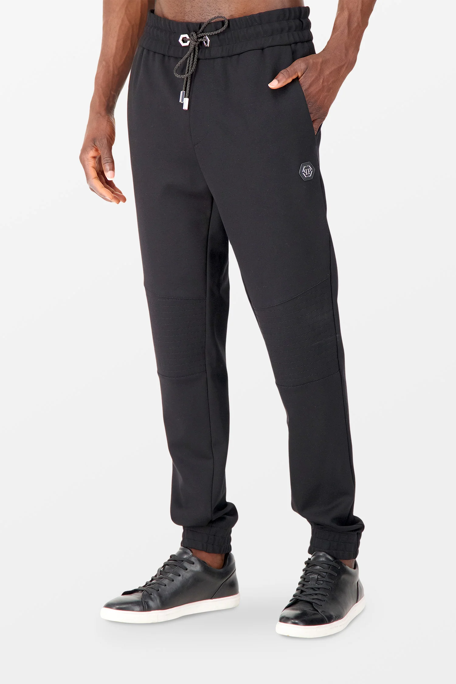 Philipp Plein Black Elegant Long Trousers - Image 2