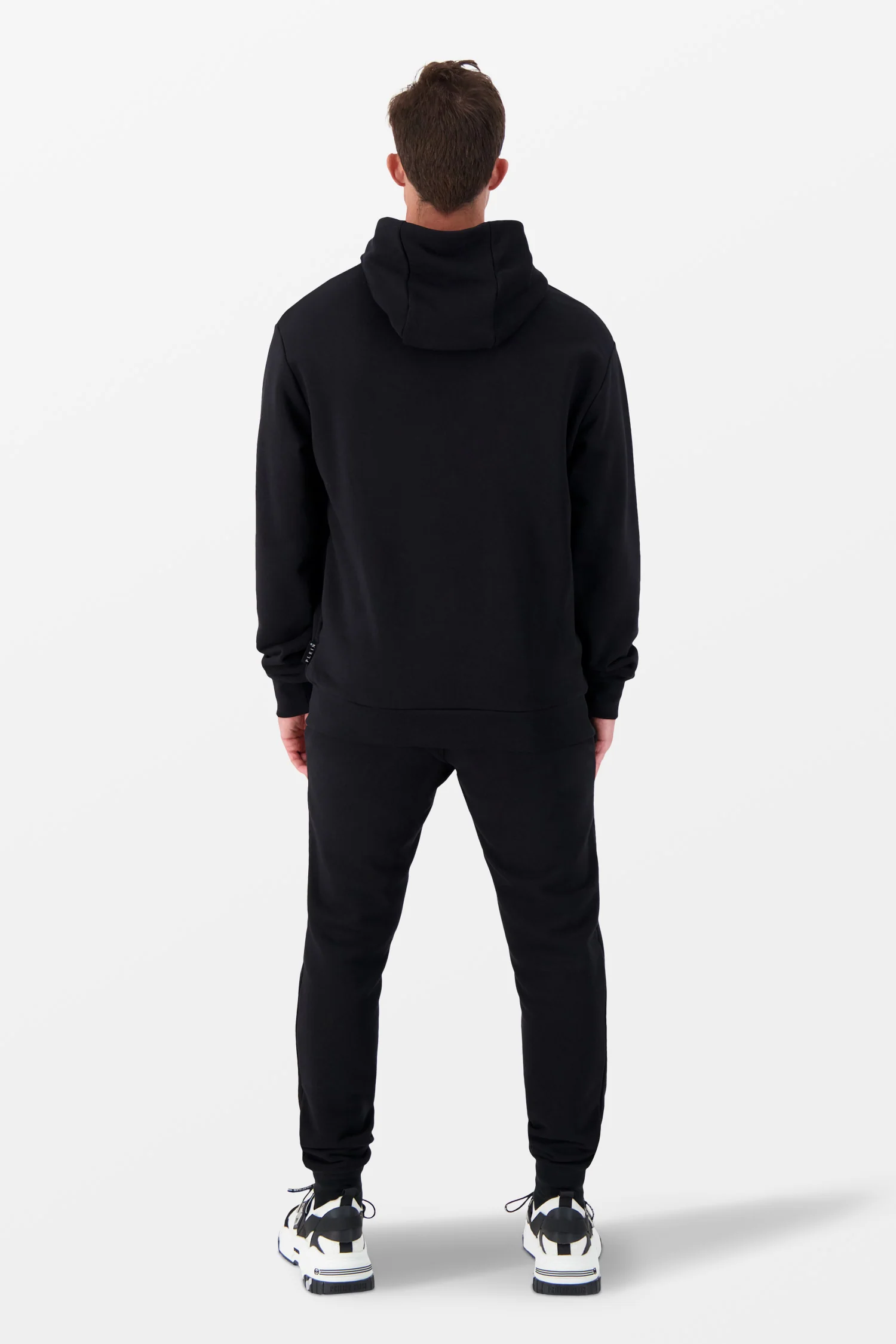 Philipp Plein Black Hexagon Hoodie - Image 5