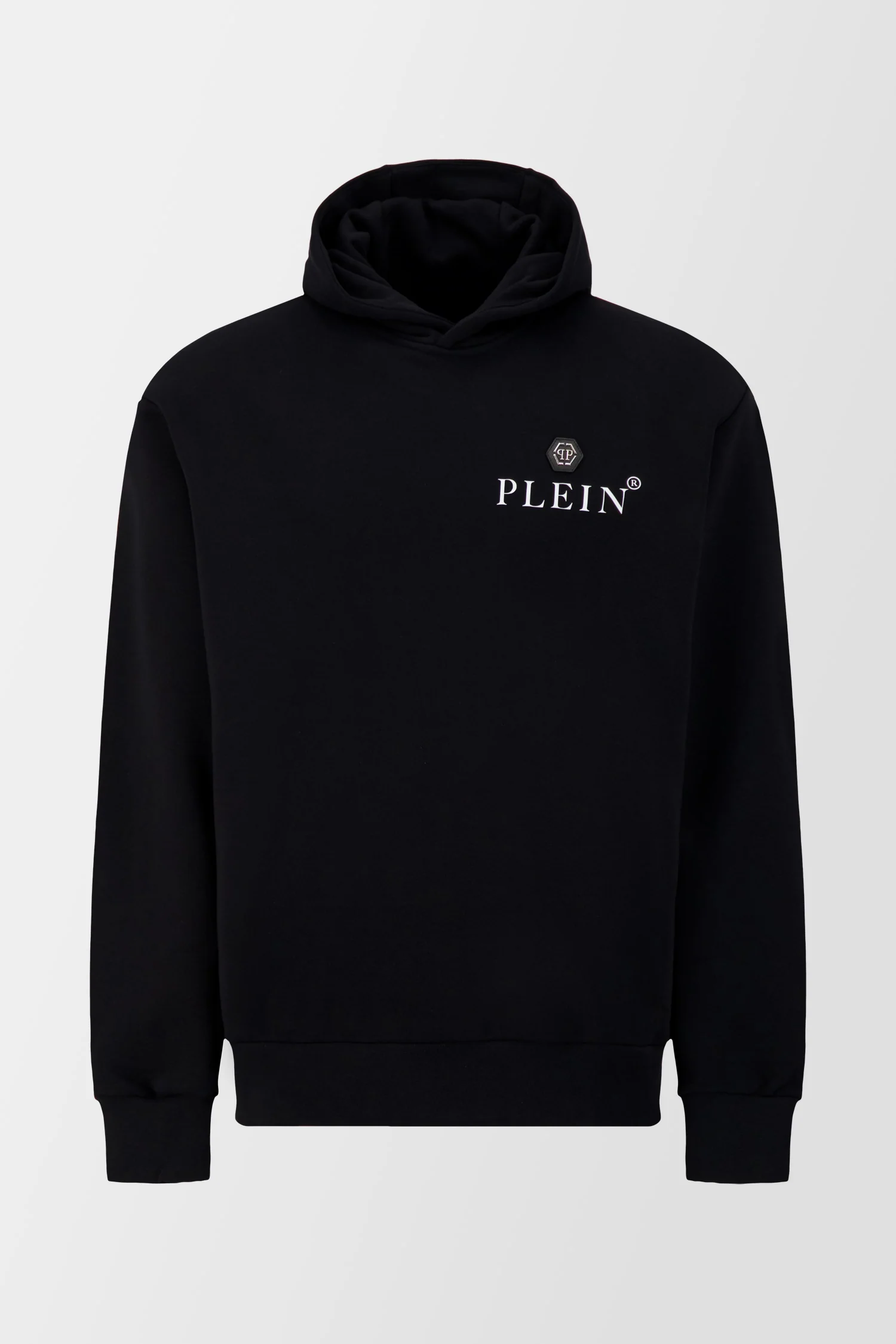 Philipp Plein Black Hexagon Hoodie - Image 6