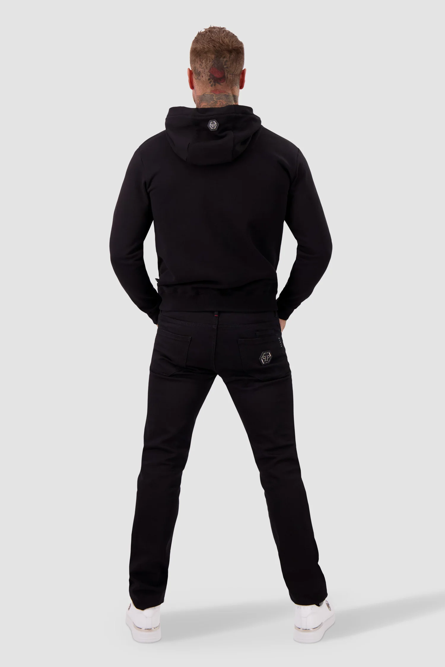 Philipp Plein Black Hoodie - Image 5