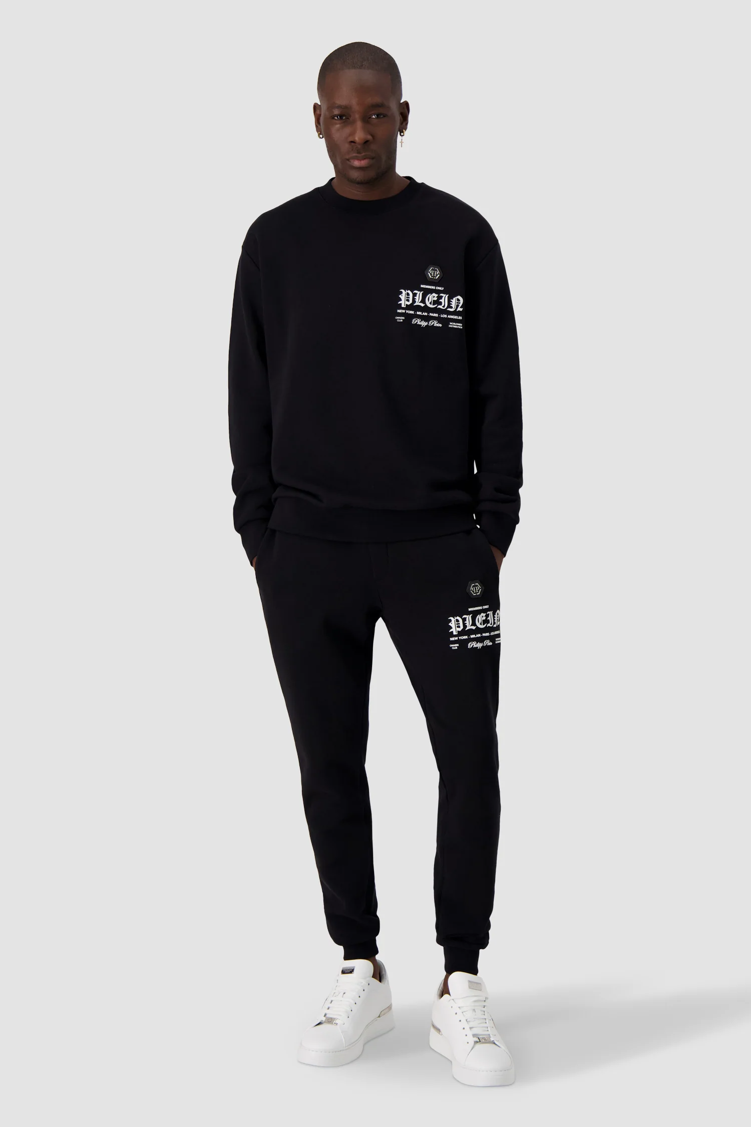 Philipp Plein Black Jogging Trousers - Image 6