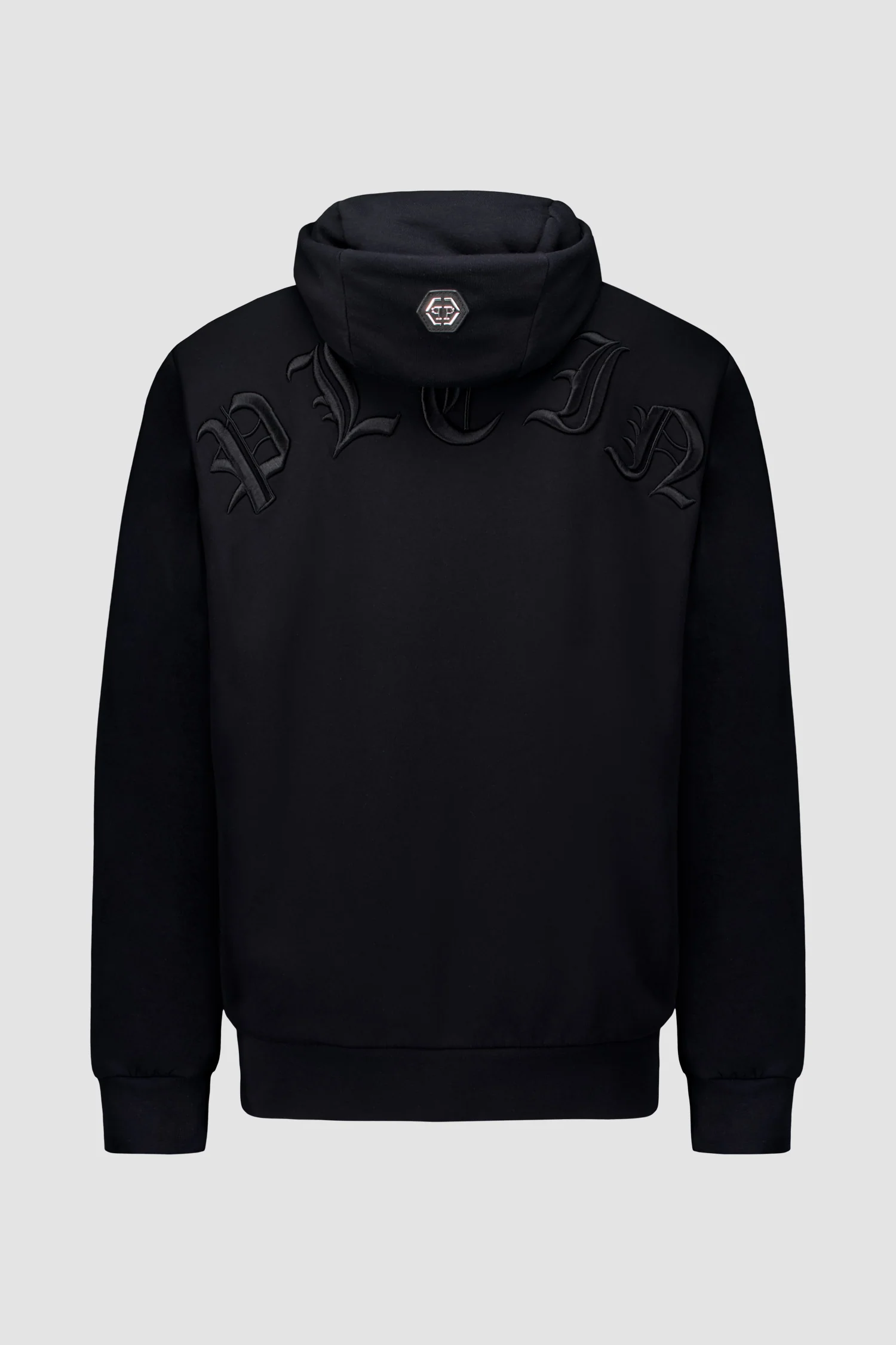 Philipp Plein Black Love Hoodie - Image 4