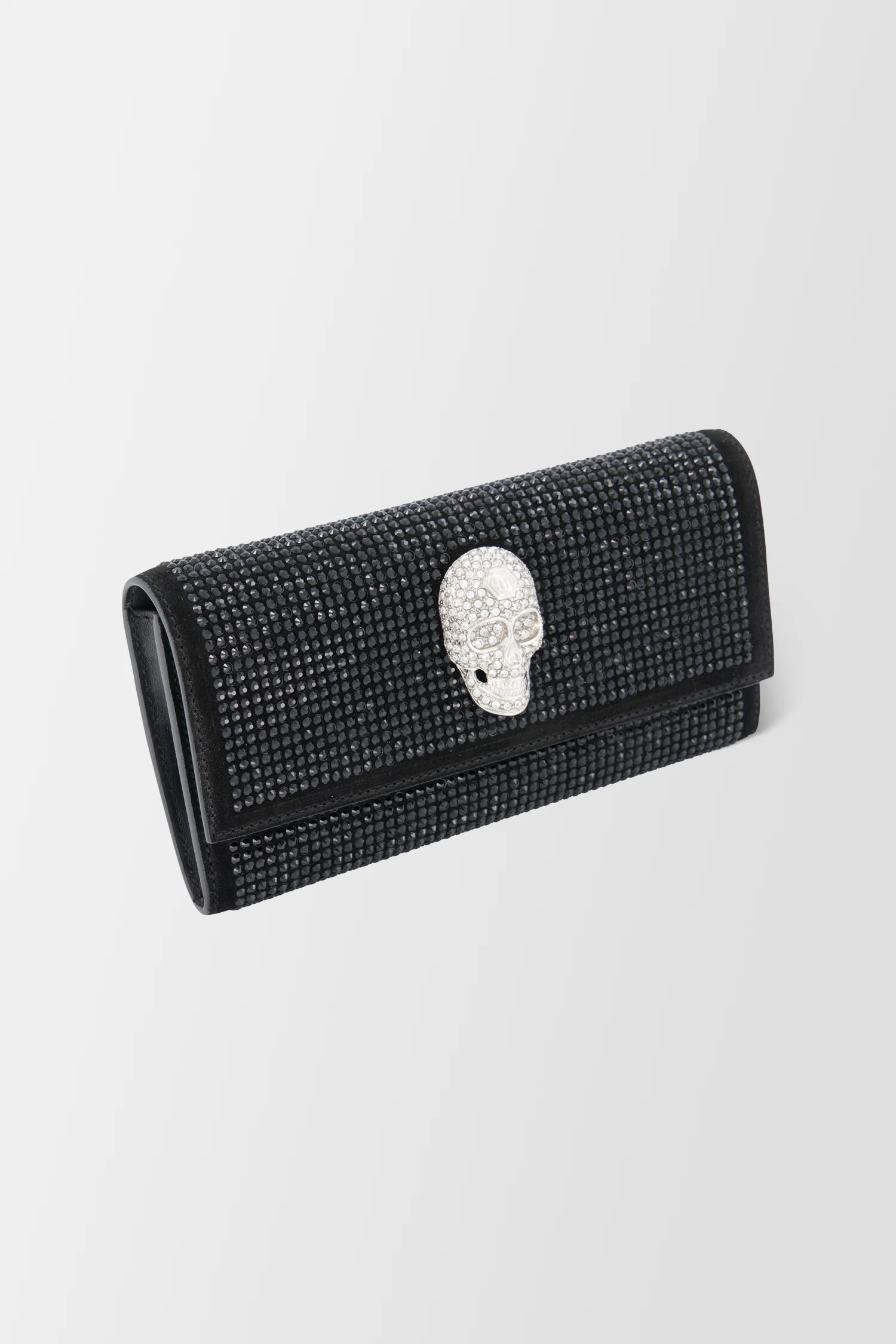 Philipp Plein Black Mini Crystal Shoulder Bag - Image 3