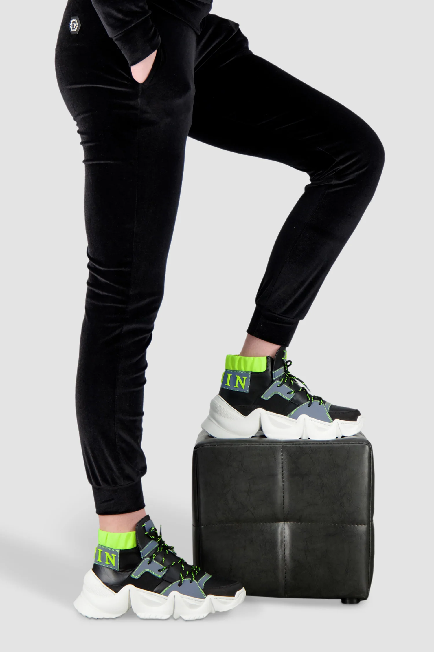 Philipp Plein Black Monster 0.2 Sneakers - Image 3