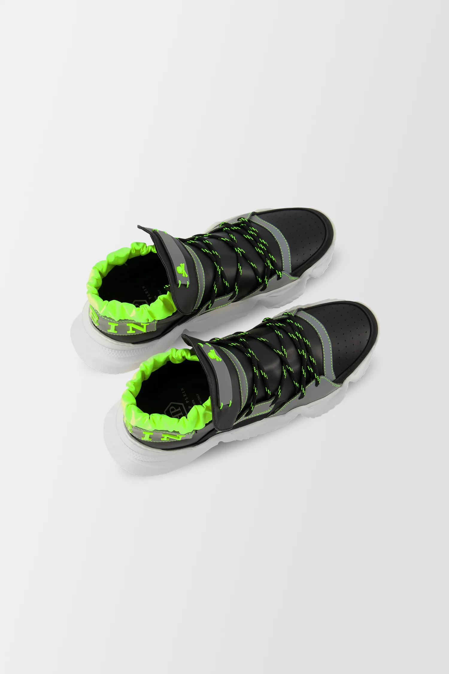 Philipp Plein Black Monster Sneakers - Image 5