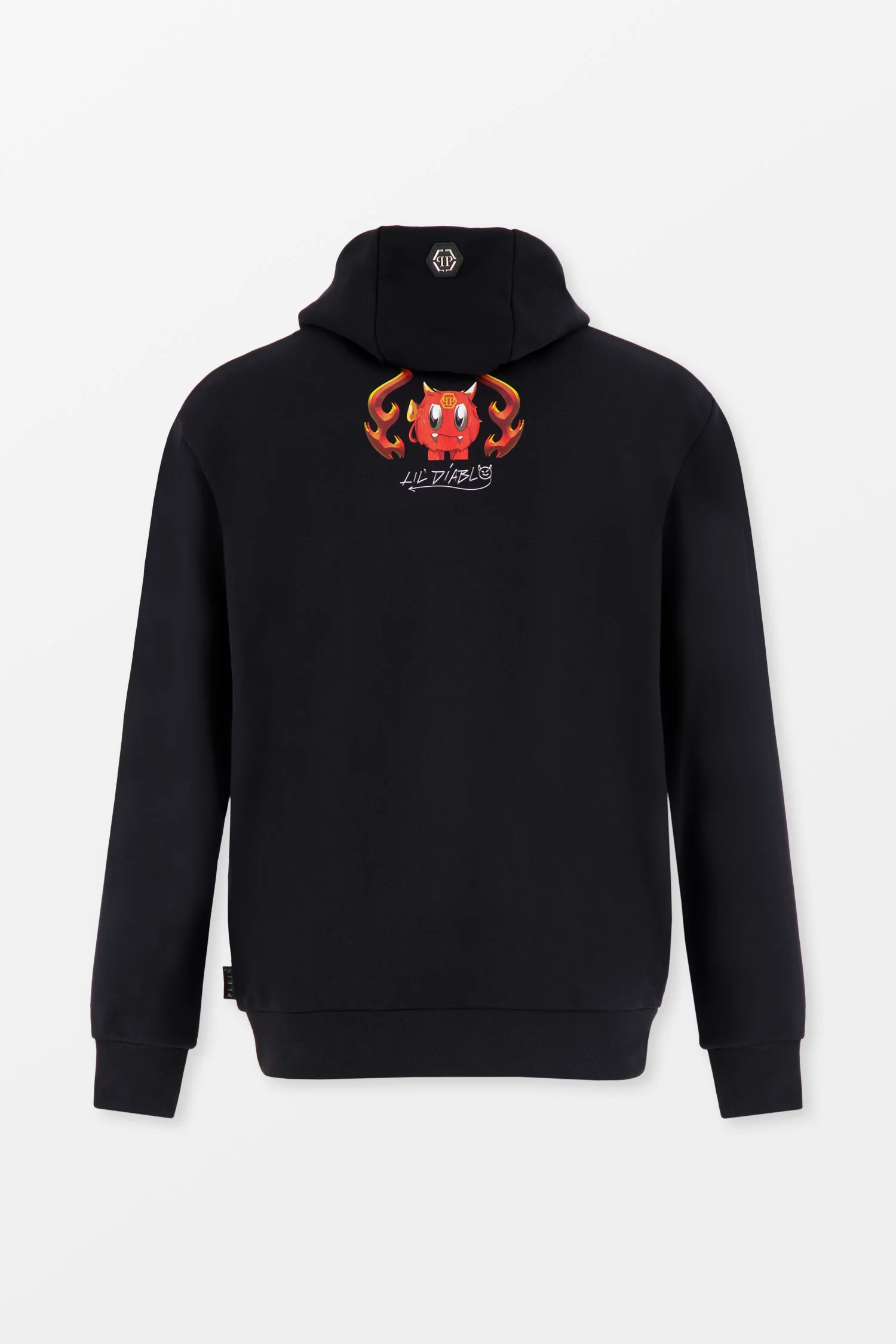 Philipp Plein Black Monsters Hoodie - Image 4
