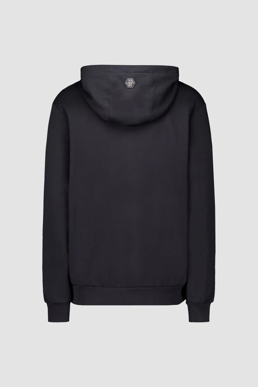 Philipp Plein Black Paisley Skull Hoodie - Image 5