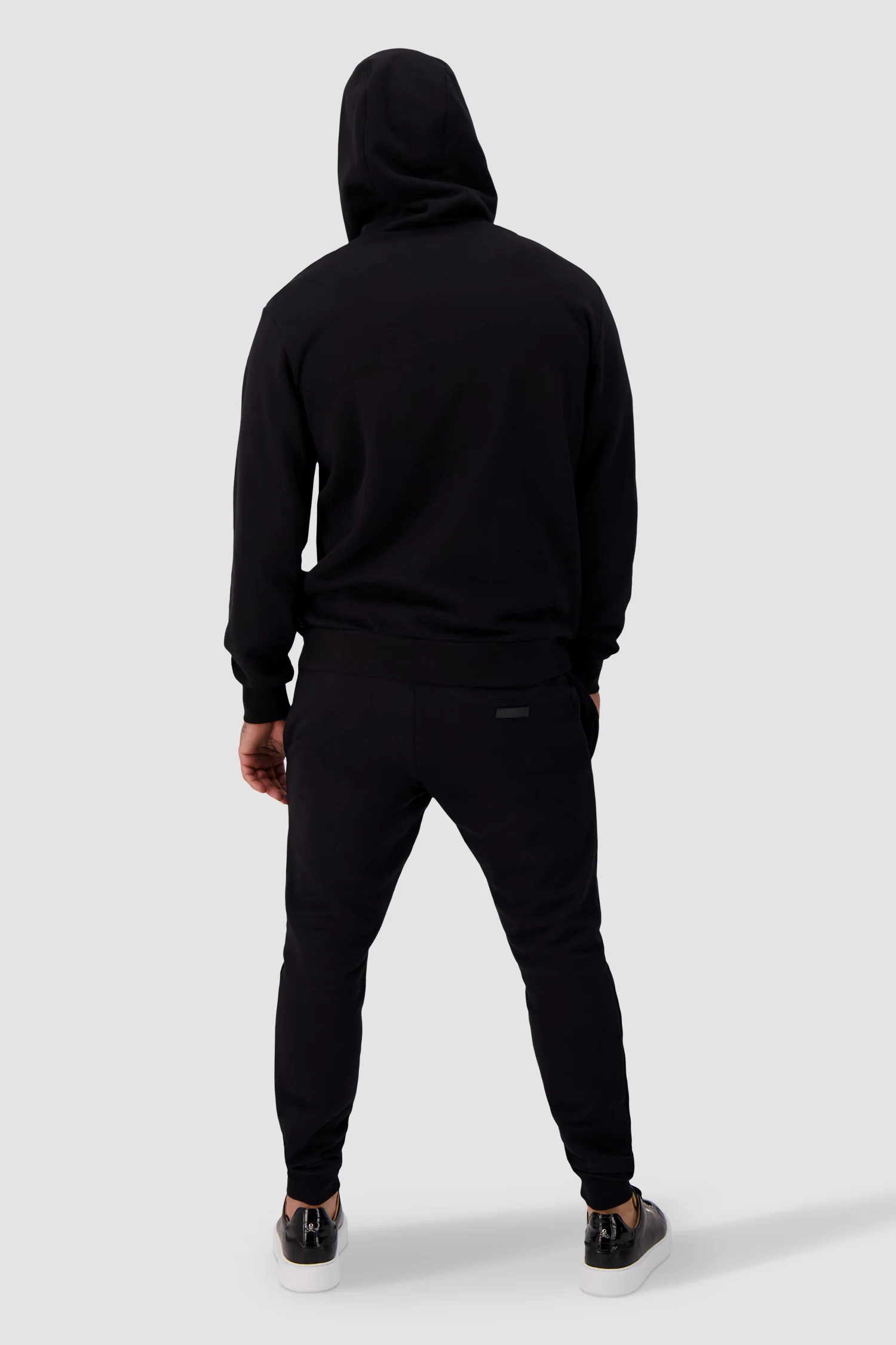 Philipp Plein Black Paisley Skull Hoodie - Image 6