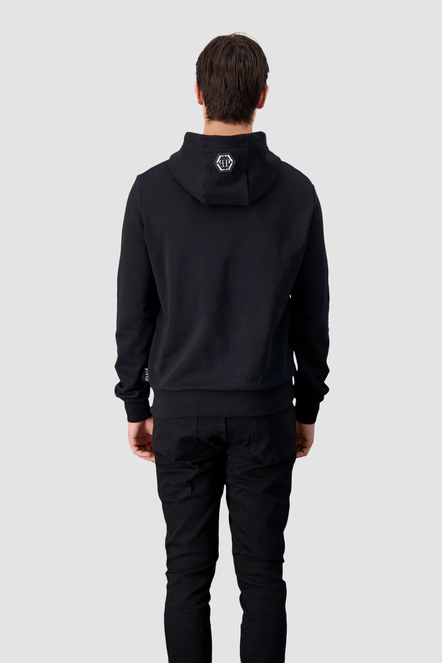 Philipp Plein Black/Red Teddy Bear Hoodie - Image 5