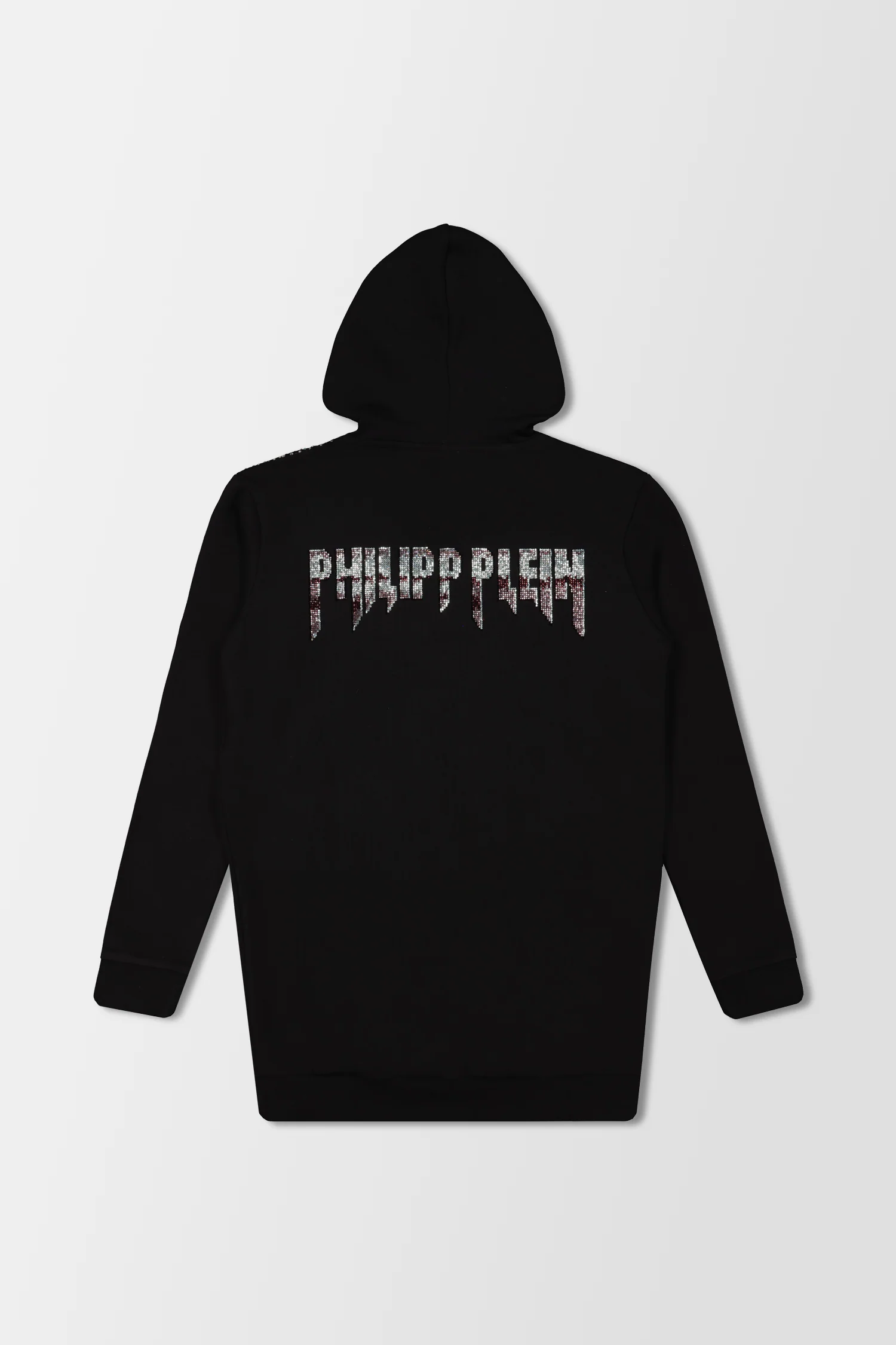 Philipp Plein Black Rock B Dress Hoodie - Image 2