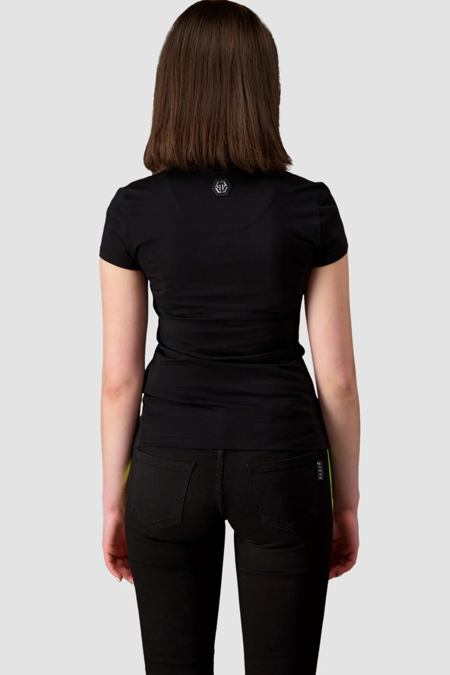 Philipp Plein Black Round Neck Plein T-Shirt - Image 3