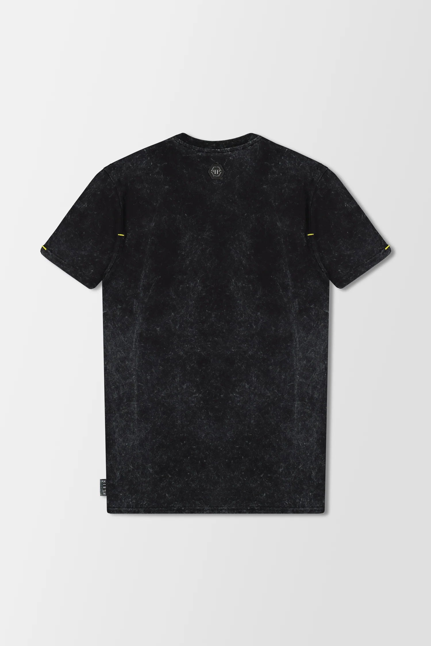 Philipp Plein Black Round Neck SS Evil Smile T-Shirt - Image 2