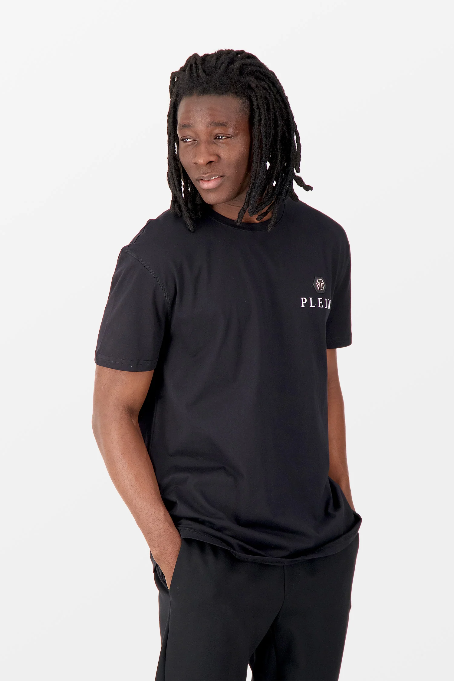 Philipp Plein Black Round Neck SS Iconic Plein T-Shirt - Image 5
