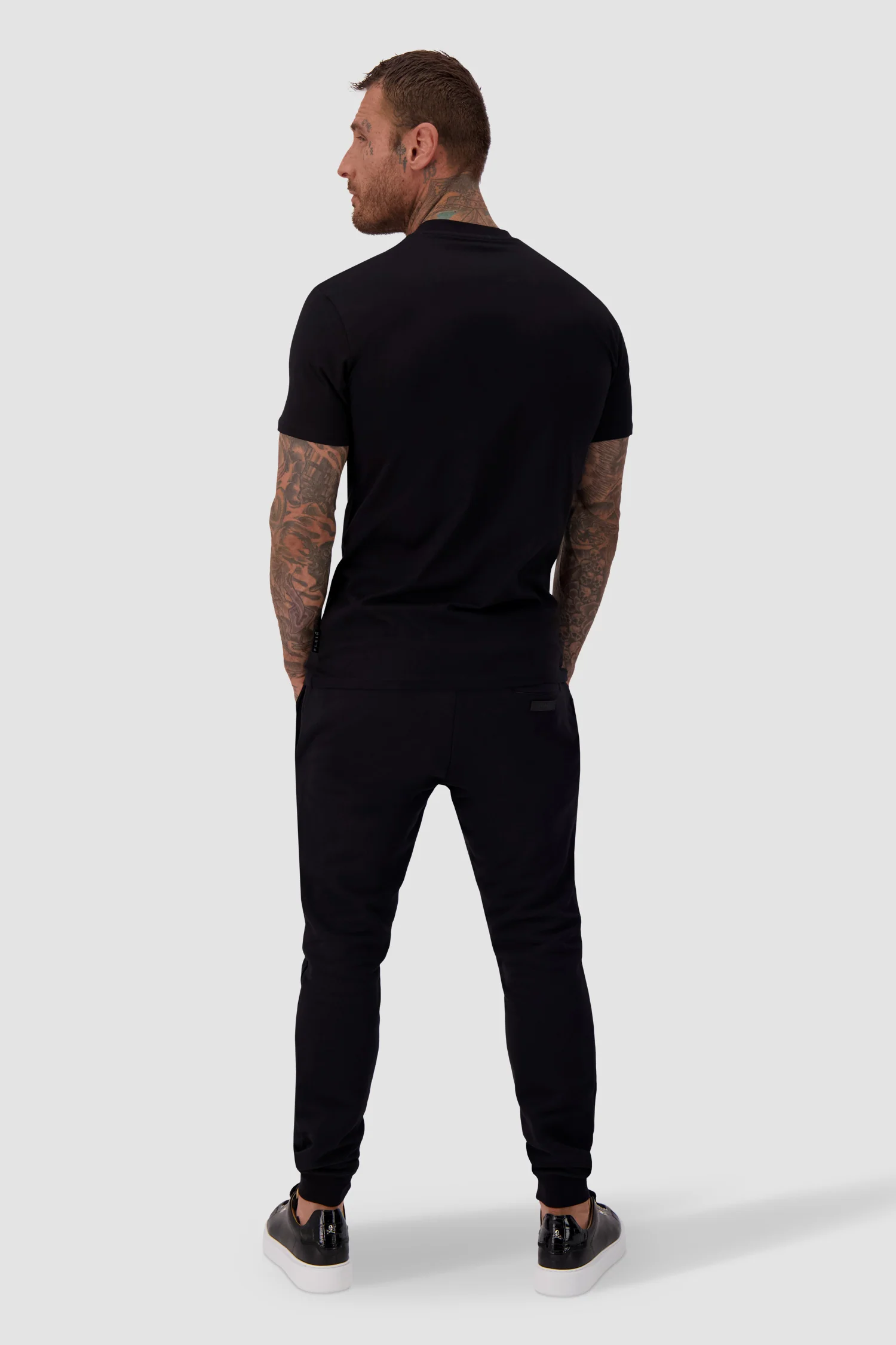 Philipp Plein Black Round Neck SS Iconic Plein T-Shirt - Image 5