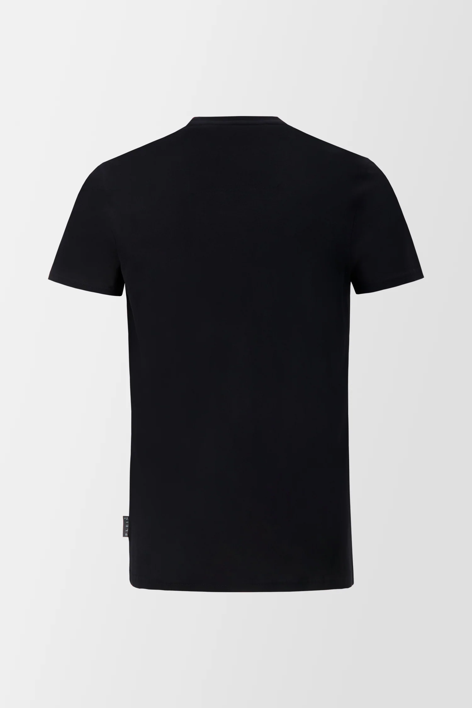 Philipp Plein Black Round Neck SS Istitutional T-Shirt - Image 3