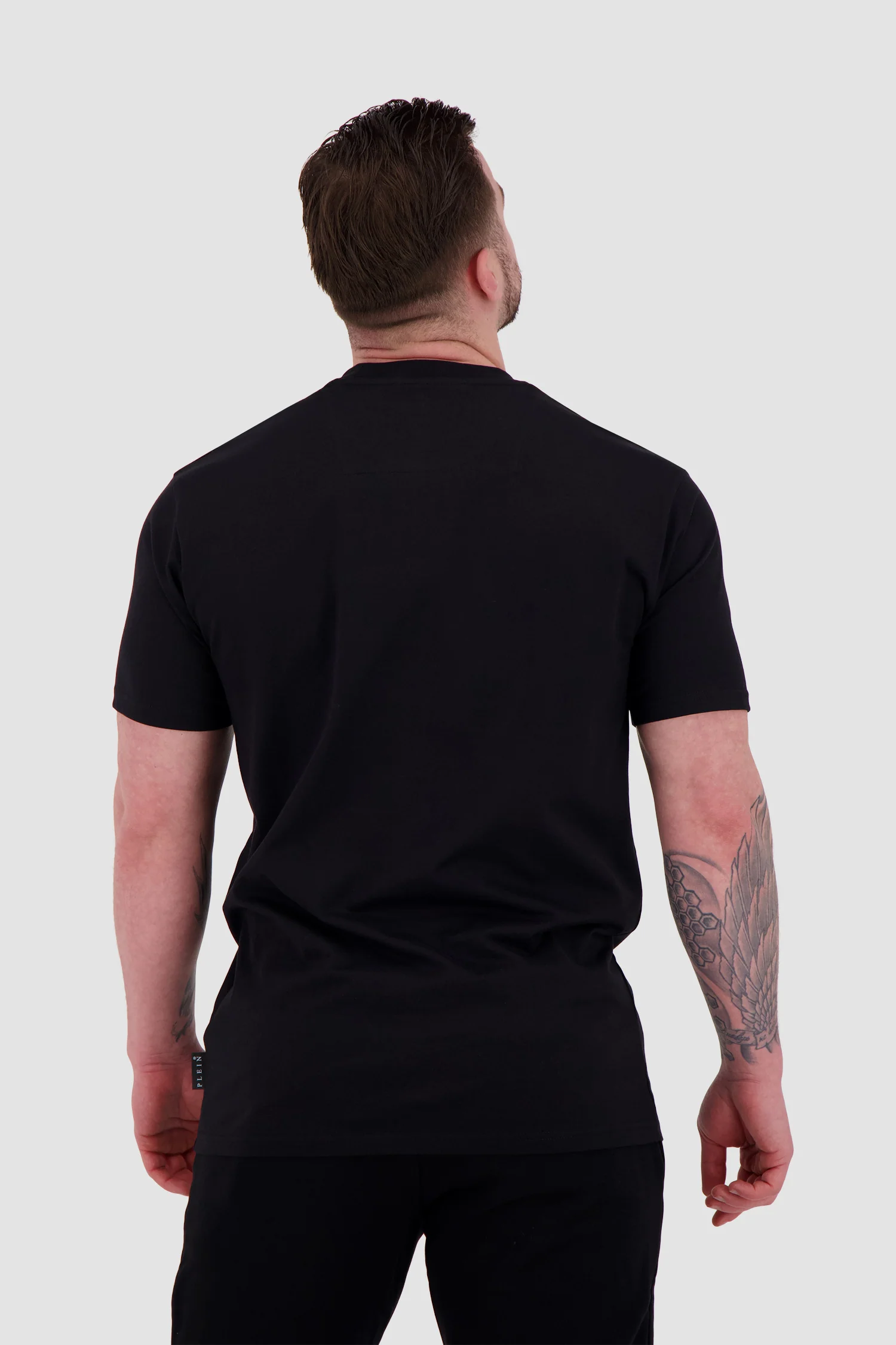 Philipp Plein Black Round Neck SS PAK T-Shirt - Image 4