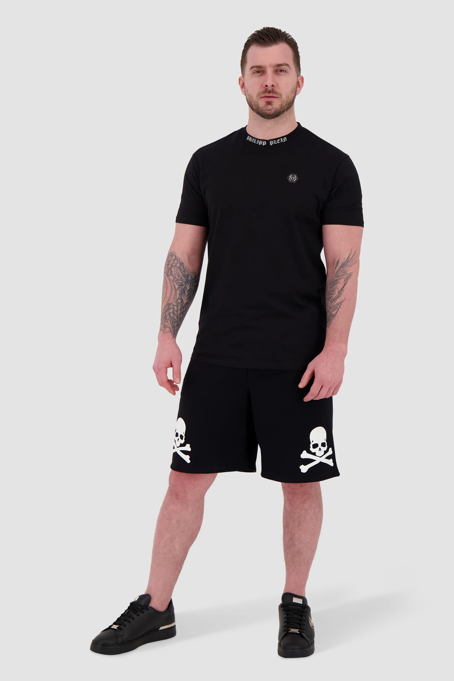 Philipp Plein Black Round Neck SS PAK T-Shirt - Image 3