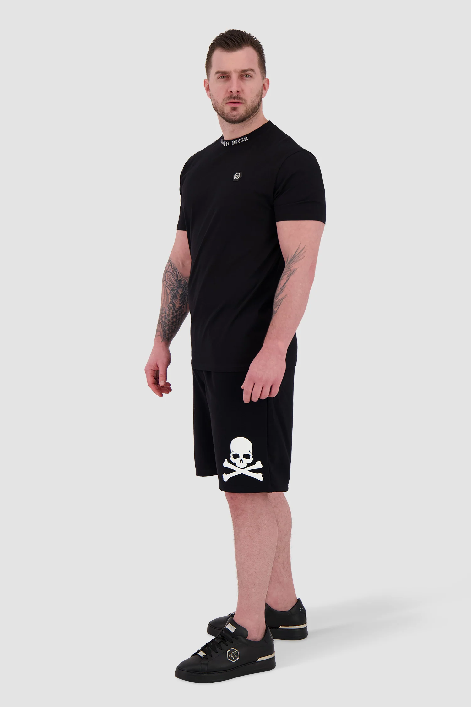 Philipp Plein Black Round Neck SS PAK T-Shirt - Image 4