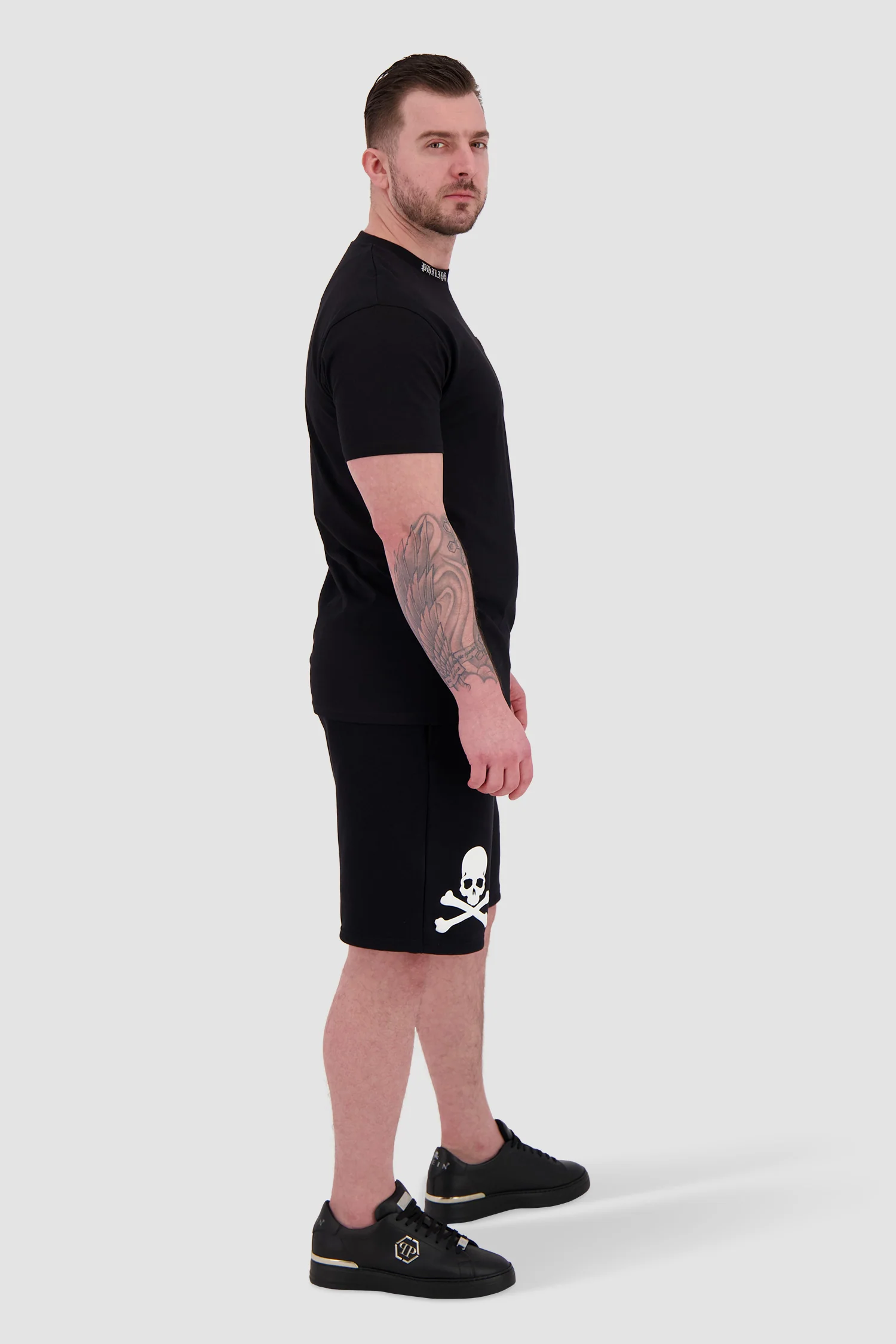 Philipp Plein Black Round Neck SS PAK T-Shirt - Image 6