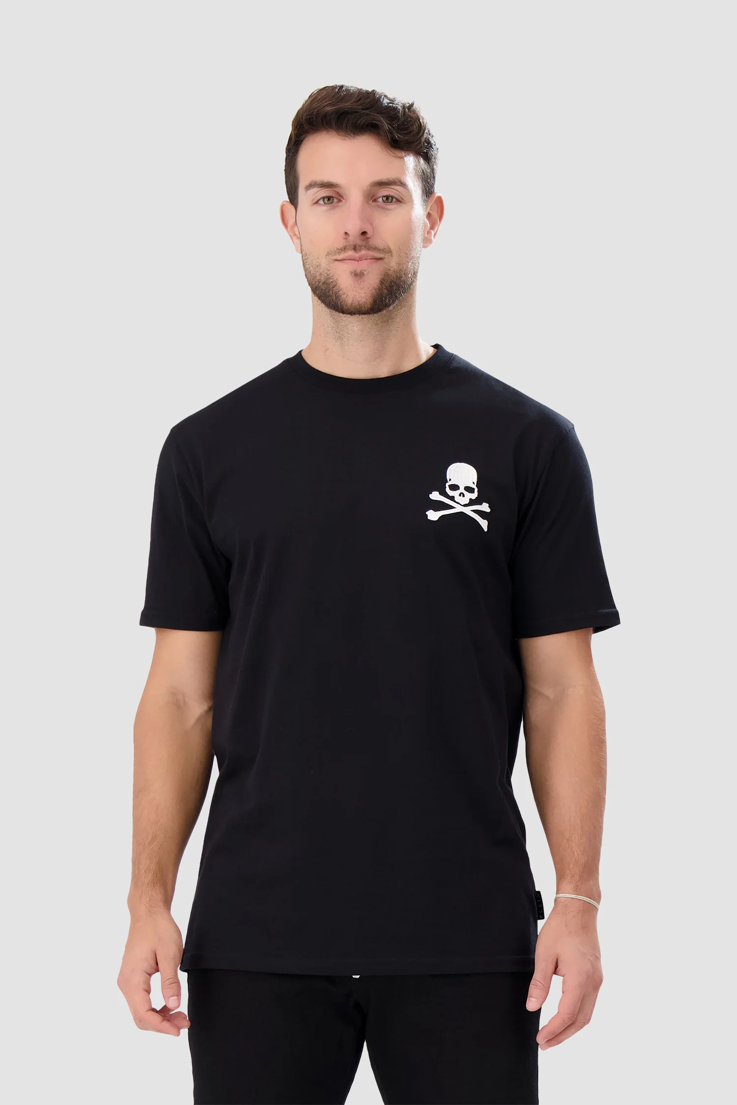 Philipp Plein Black Round Neck SS PAK T-shirt - Image 2
