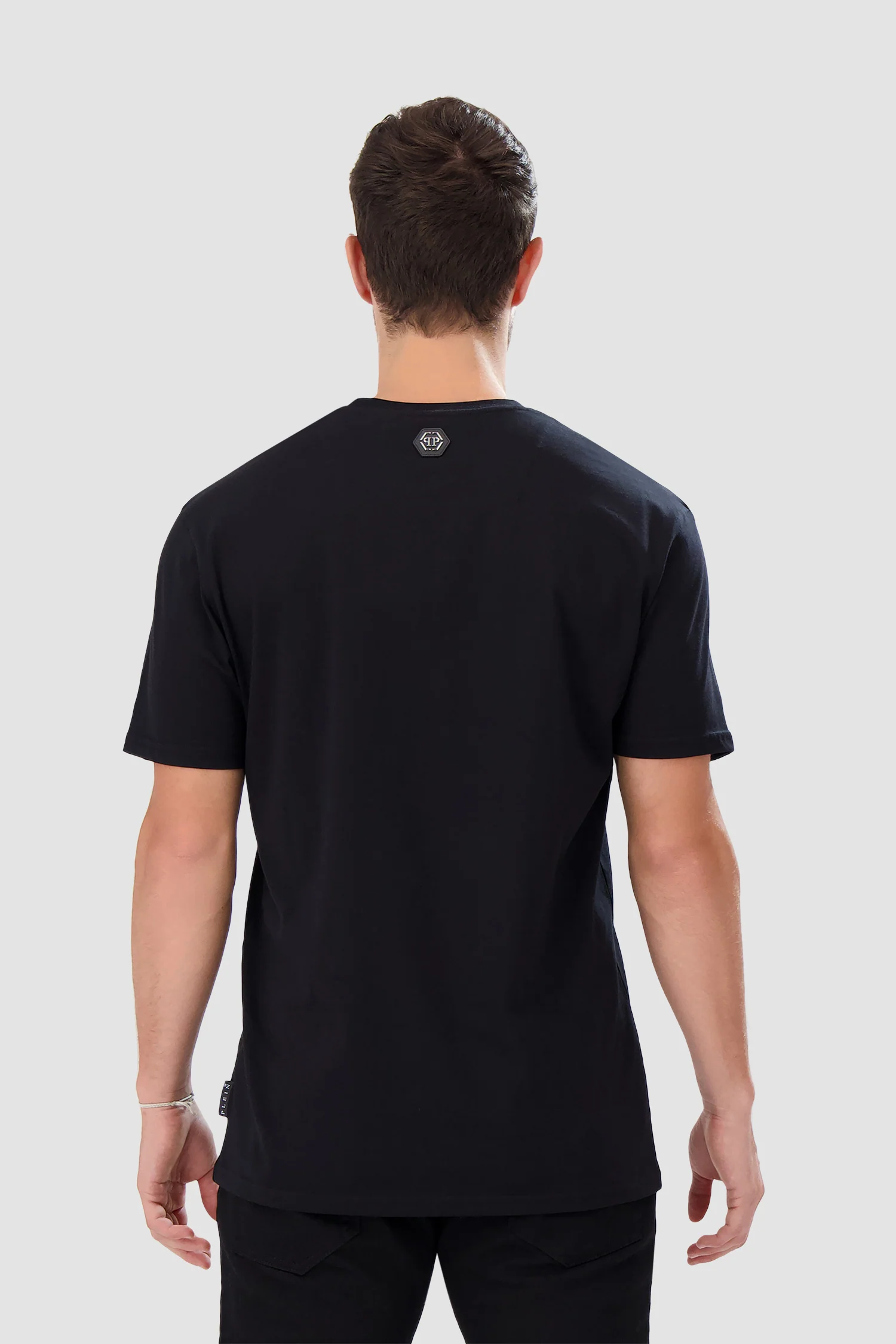 Philipp Plein Black Round Neck SS PAK T-shirt - Image 5