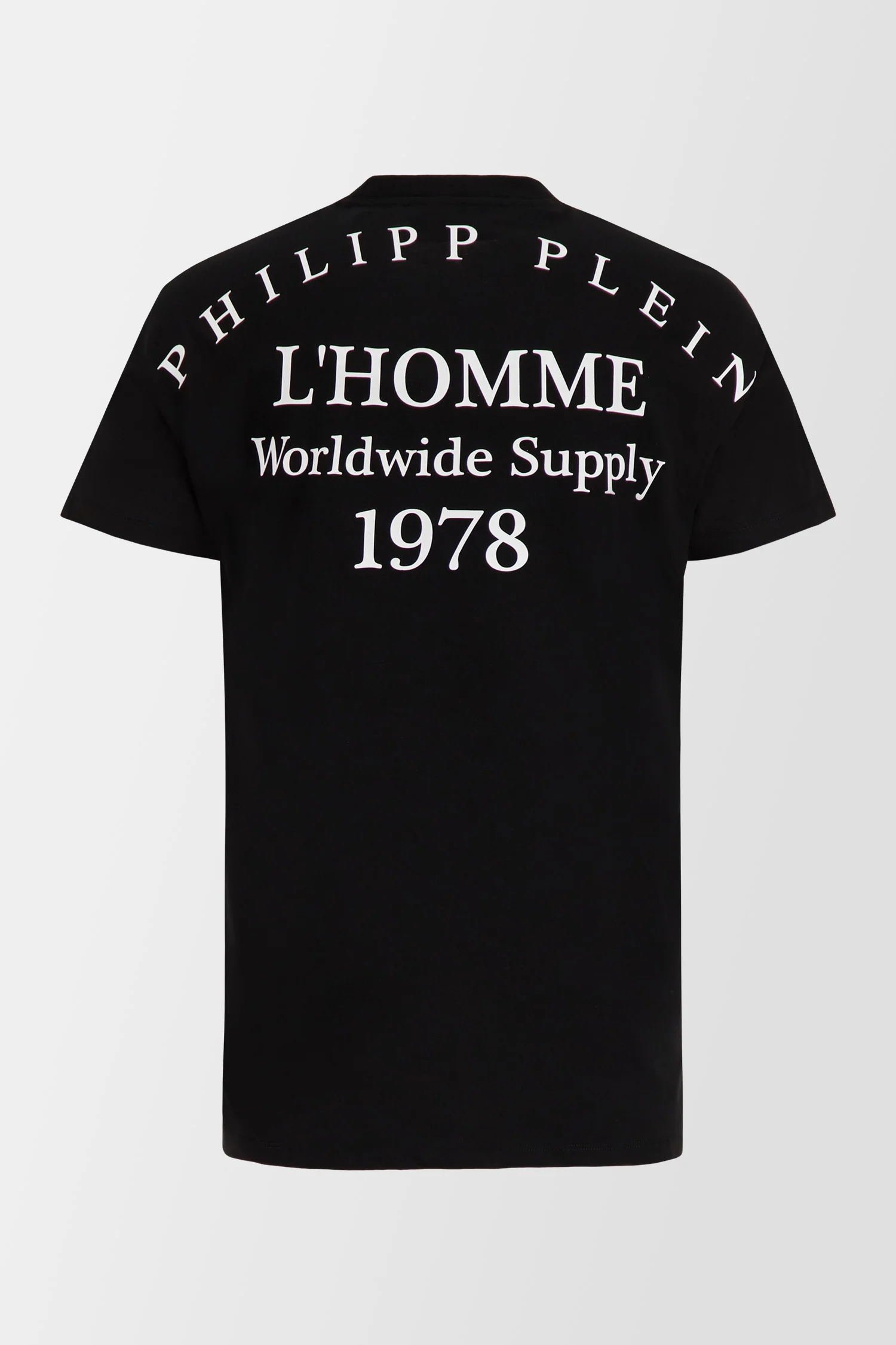 Philipp Plein Black Round Neck SS PP 1978 T-Shirt - Image 3