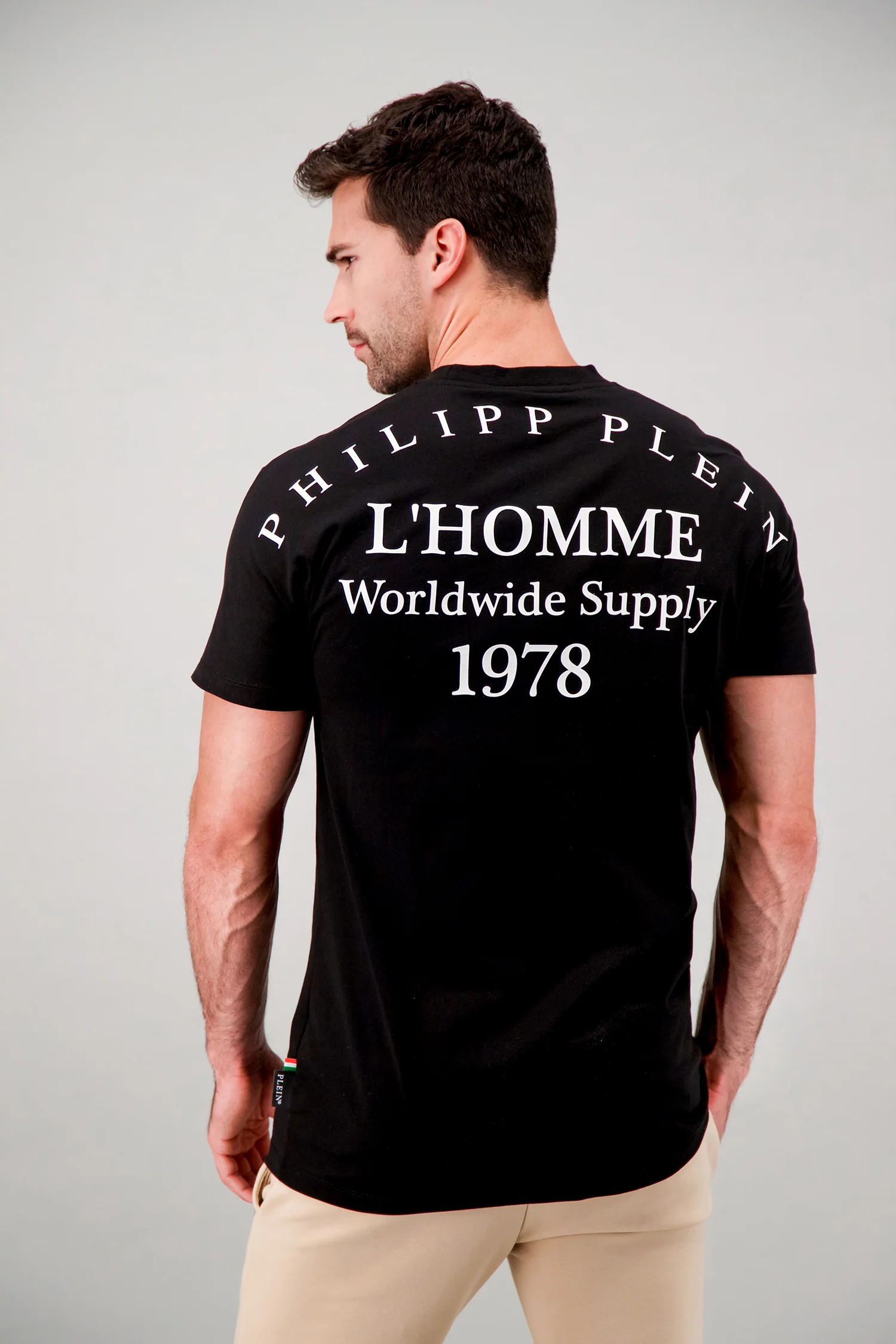 Philipp Plein Black Round Neck SS PP 1978 T-Shirt - Image 4