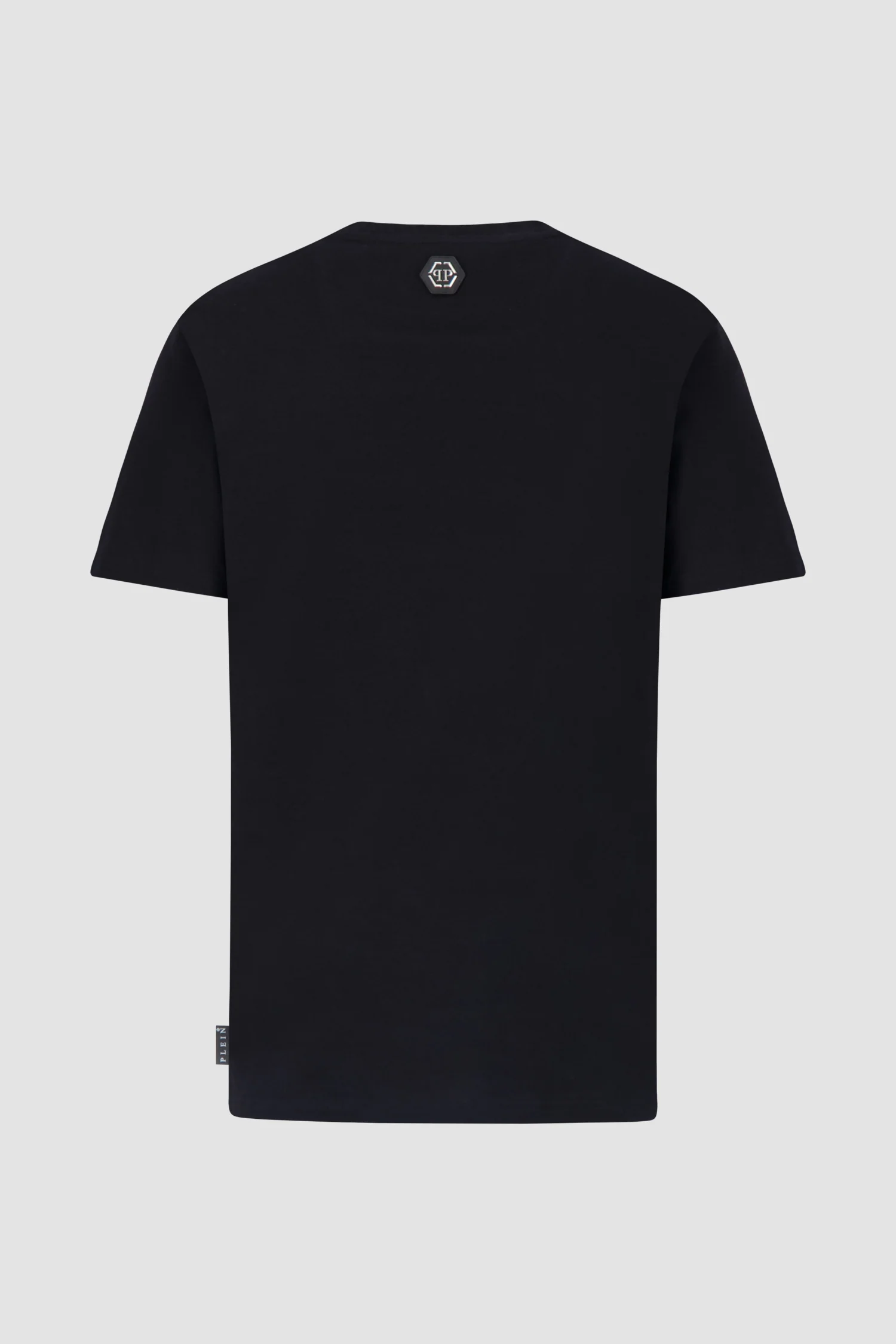 Philipp Plein Black Round Neck SS Skull&Bones T-Shirt - Image 2