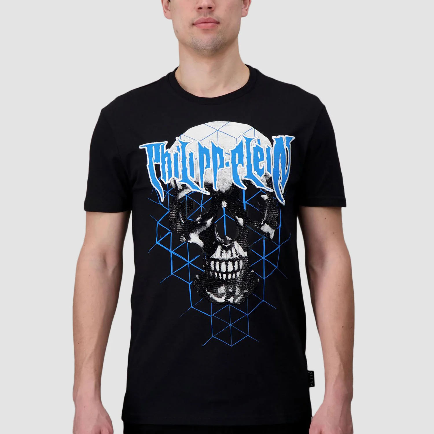 Philipp Plein Black Round Neck SS Skull Crystal T-Shirt - Image 4