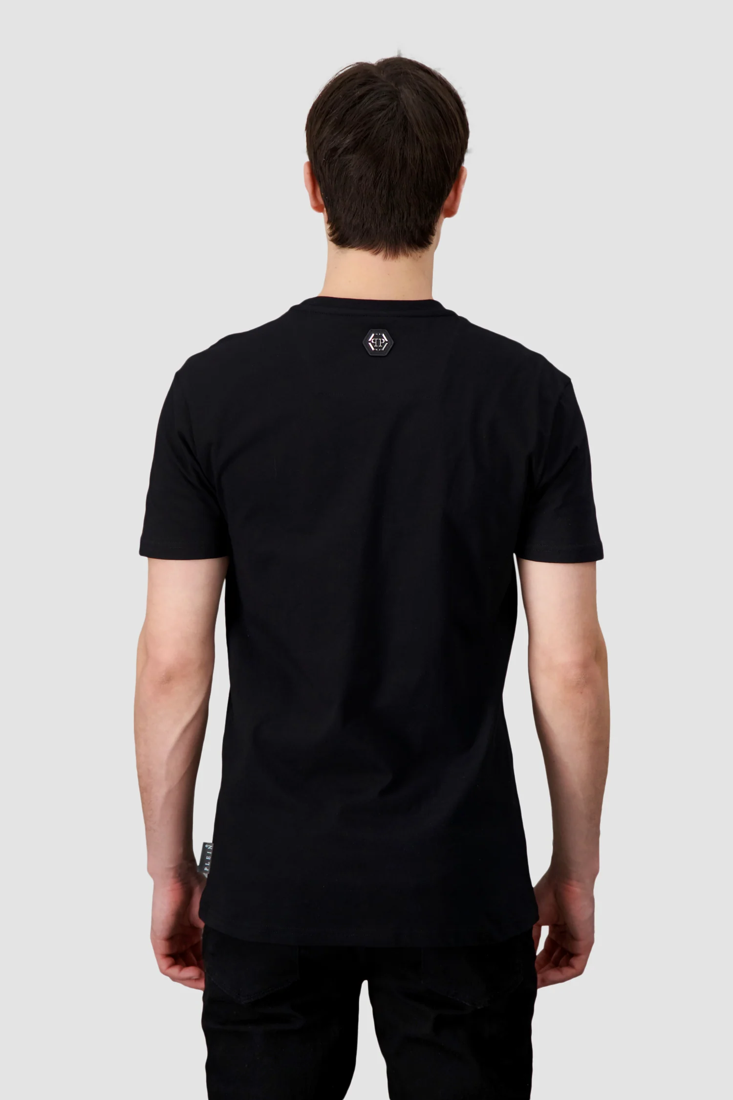 Philipp Plein Black Round Neck SS Skull Crystal T-Shirt - Image 5