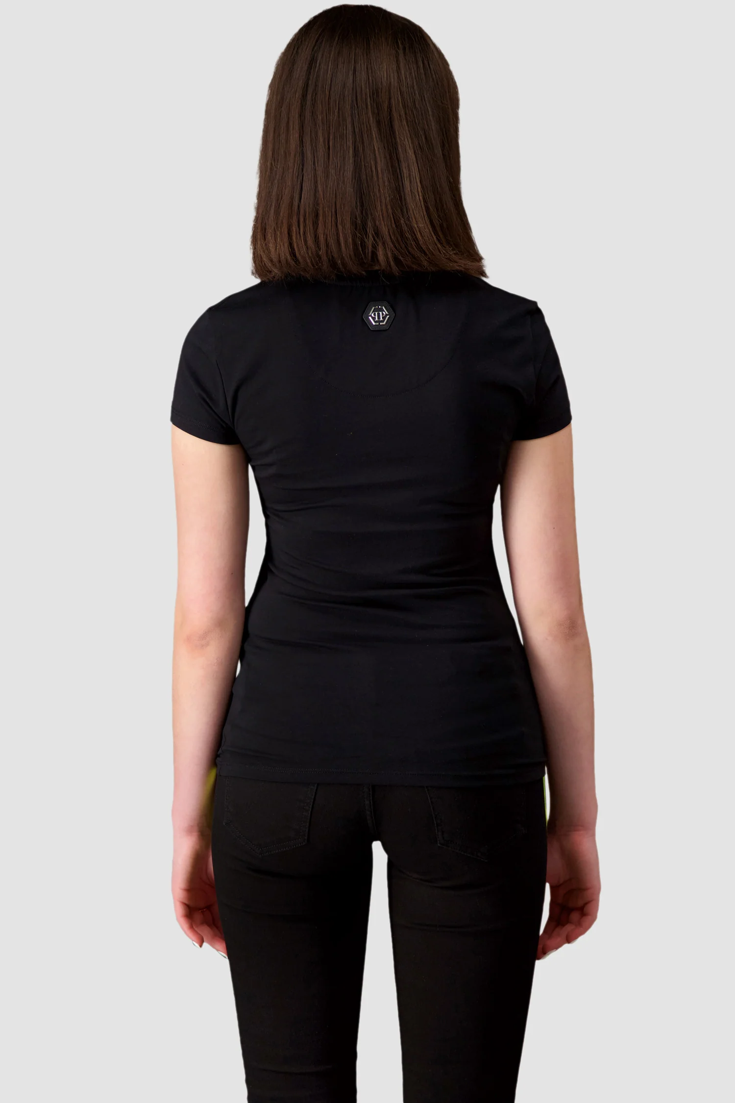 Philipp Plein Black Round Neck SS Skull T-Shirt - Image 3