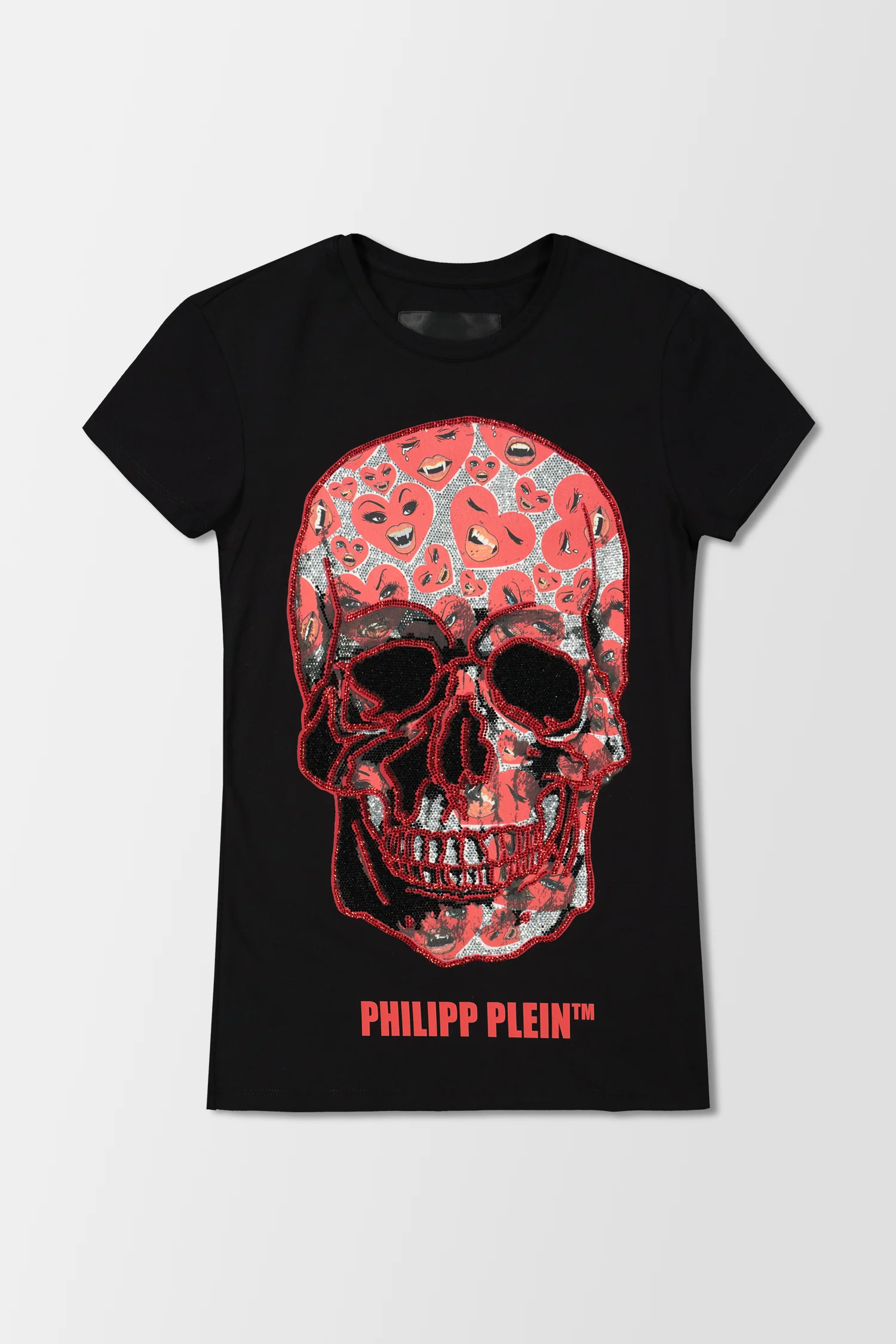 Philipp Plein Black Round Neck SS Skull T-Shirt - Image 4