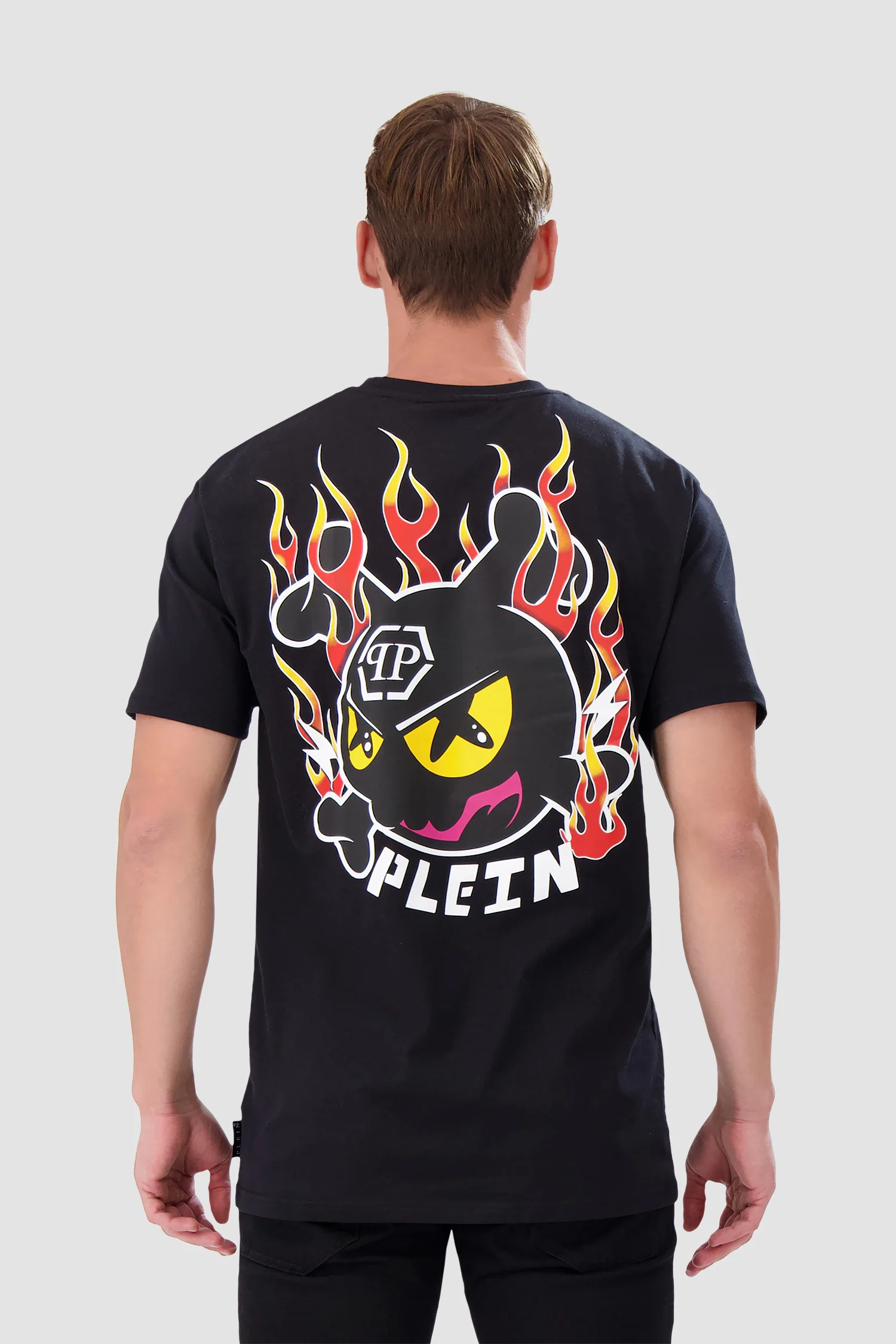 Philipp Plein Black Round Neck SS T-shirt - Image 5