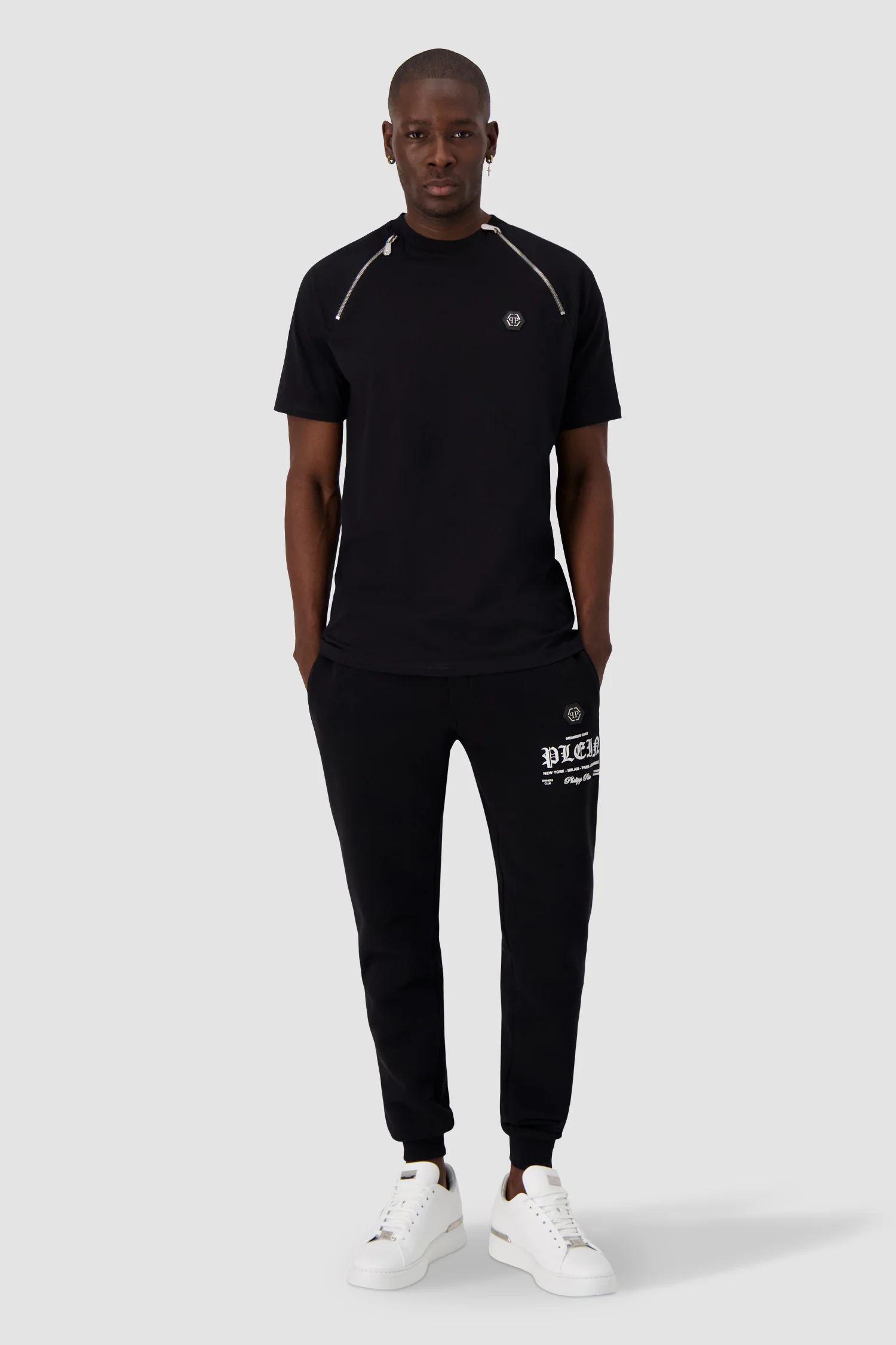 Philipp Plein Black Round Neck SS T-Shirt - Image 4