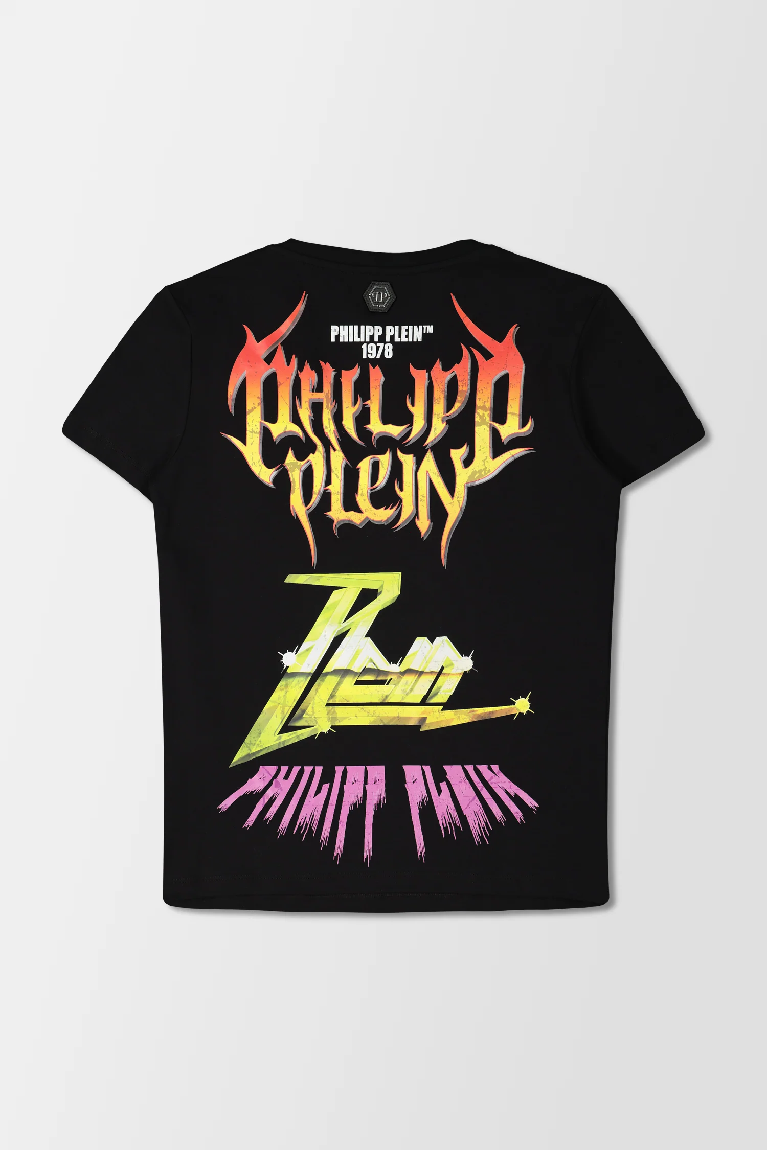 Philipp Plein Black Round Neck SS Teddy Bear T-Shirt - Image 4
