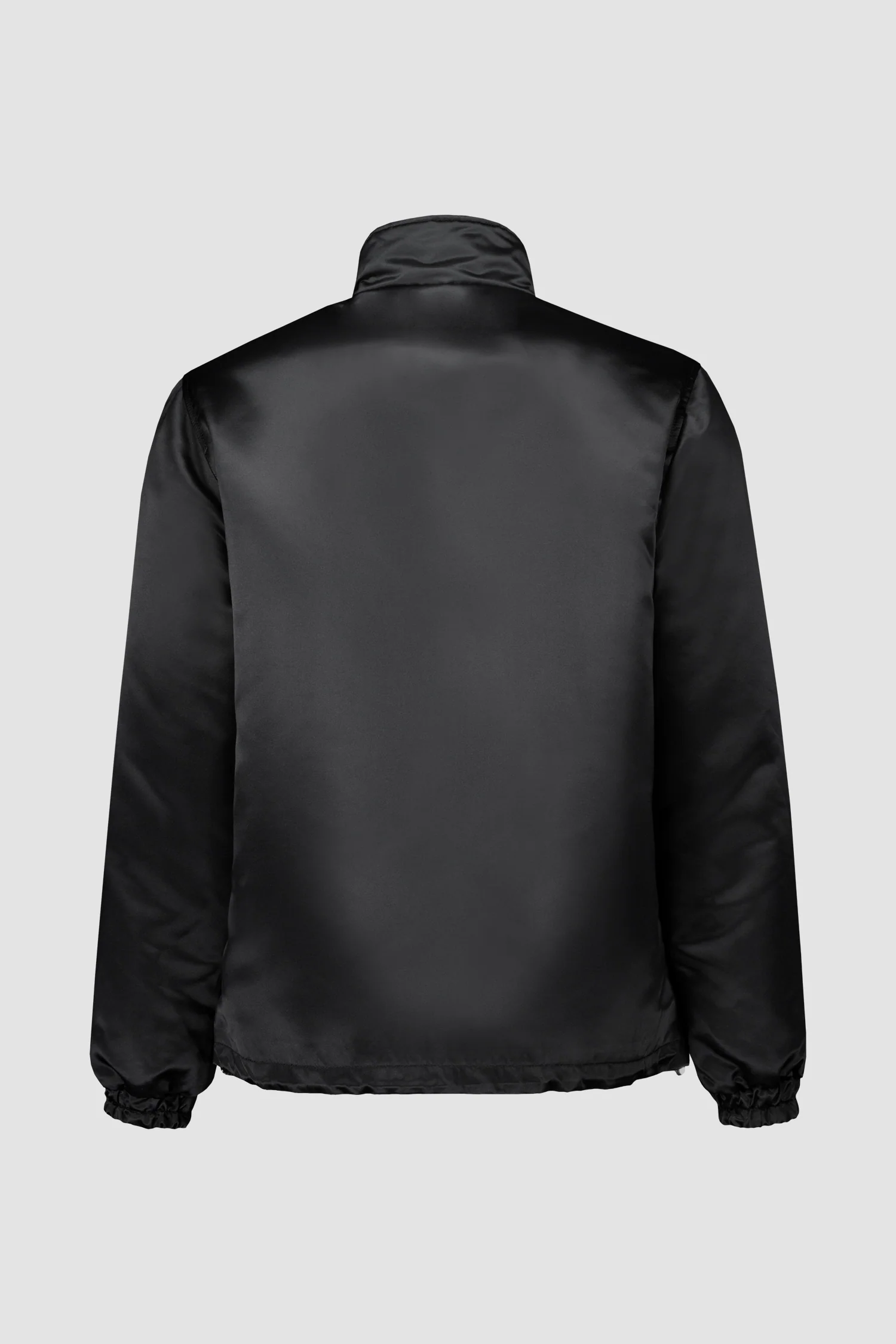 Philipp Plein Black Satin Windbreaker - Image 3