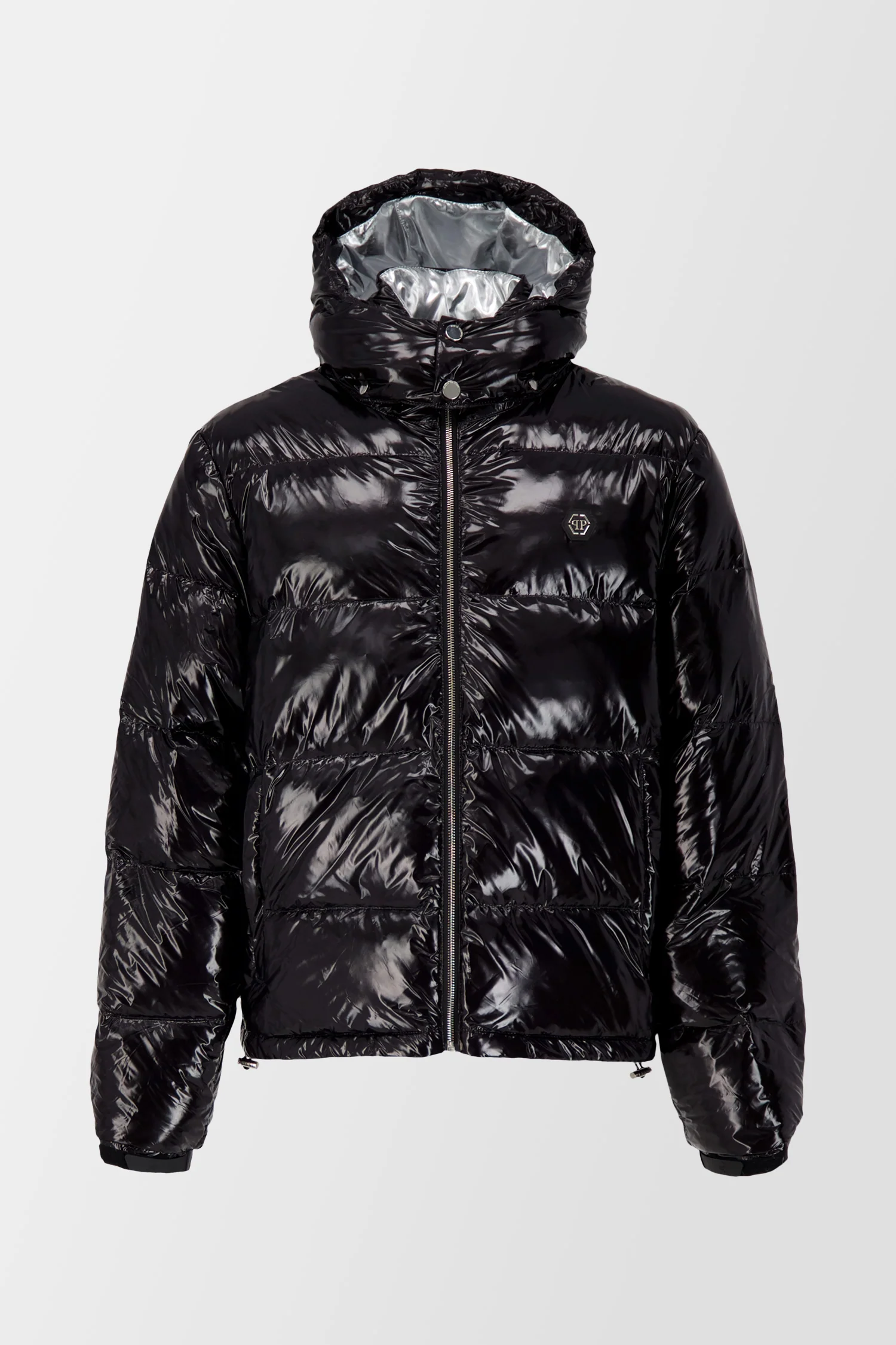 Philipp Plein Black Scorpion Print Down Jacket - Image 6