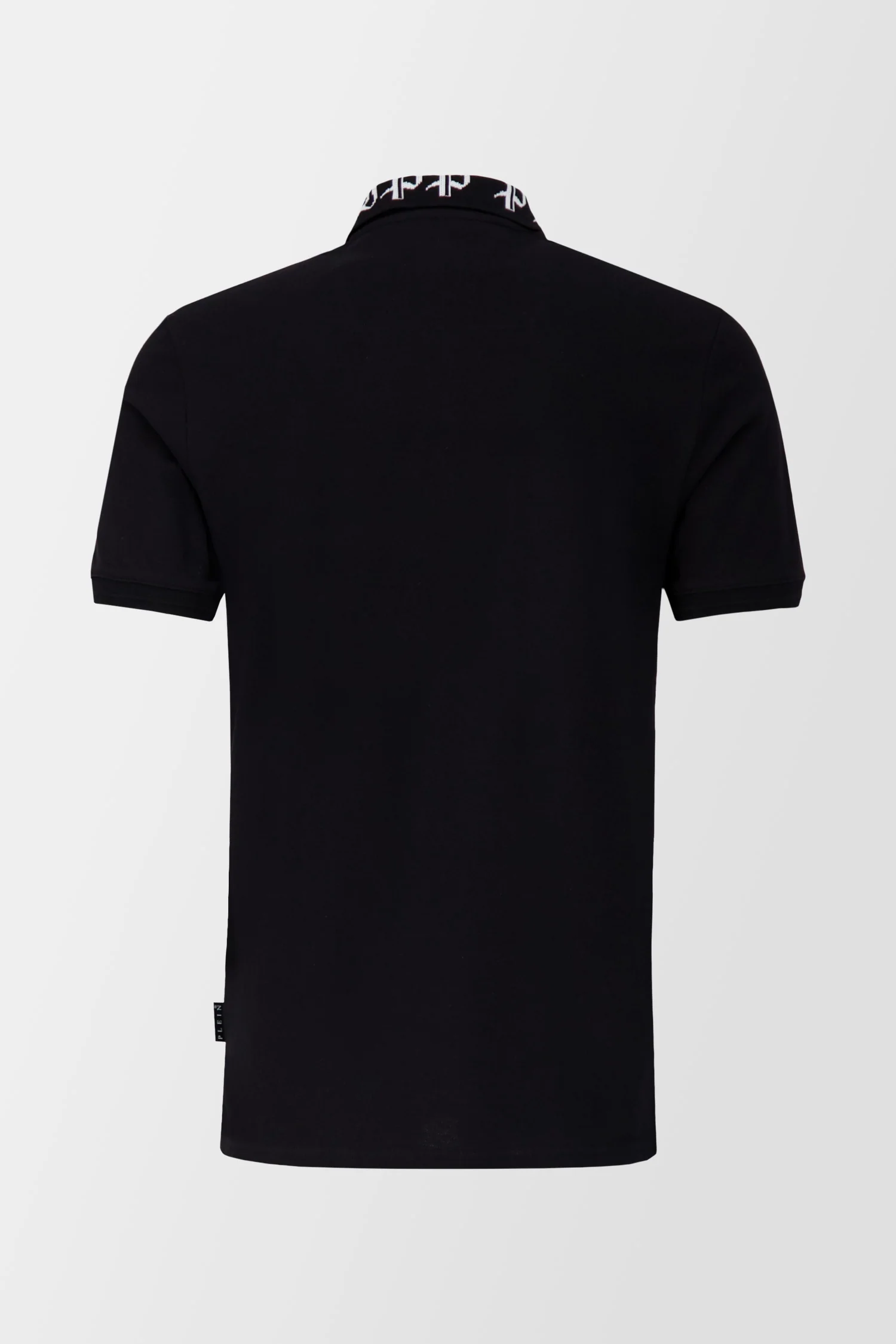 Philipp Plein Black Short-Sleeve Polo - Image 2