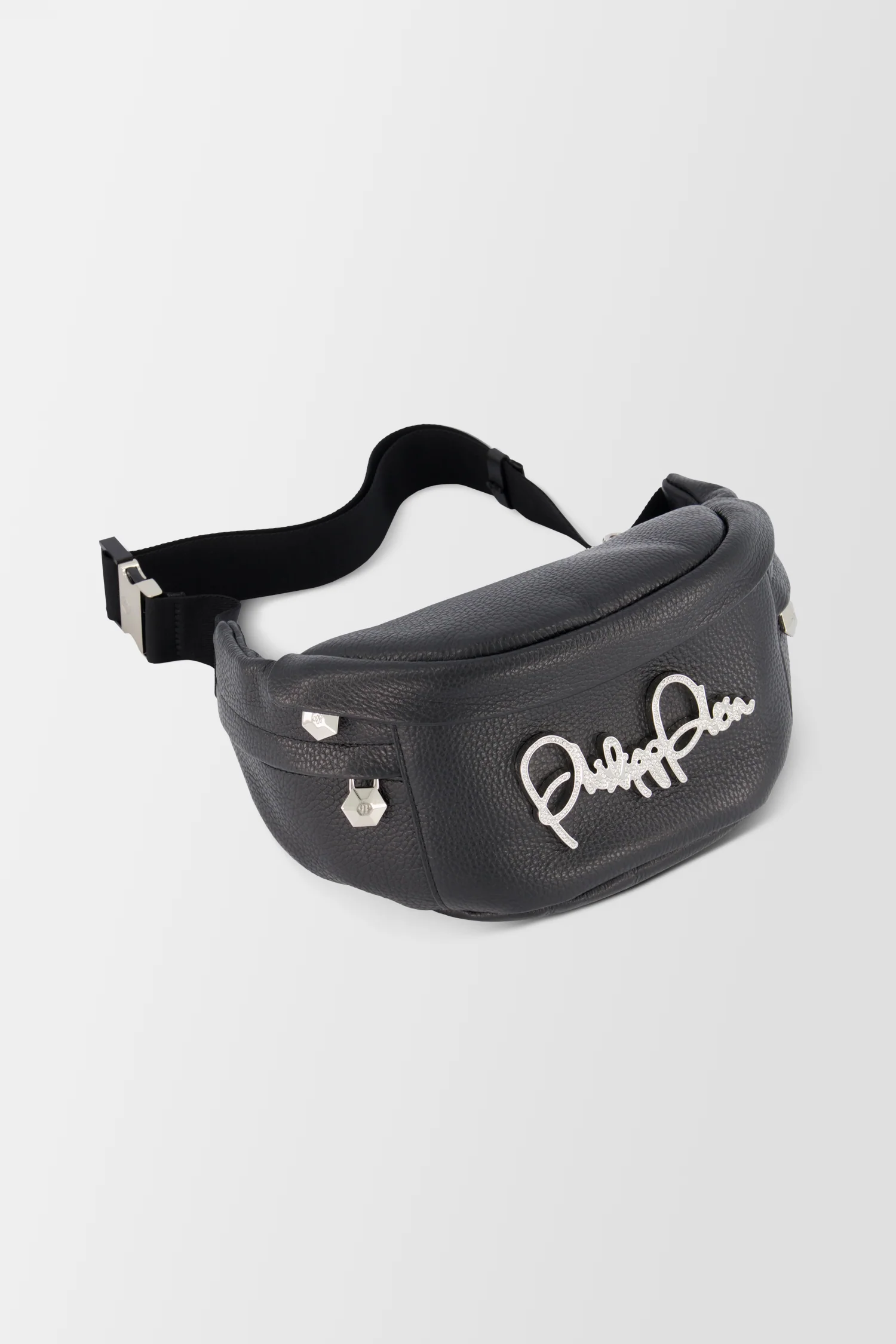 Philipp Plein Black Signature Fanny Pack - Image 2