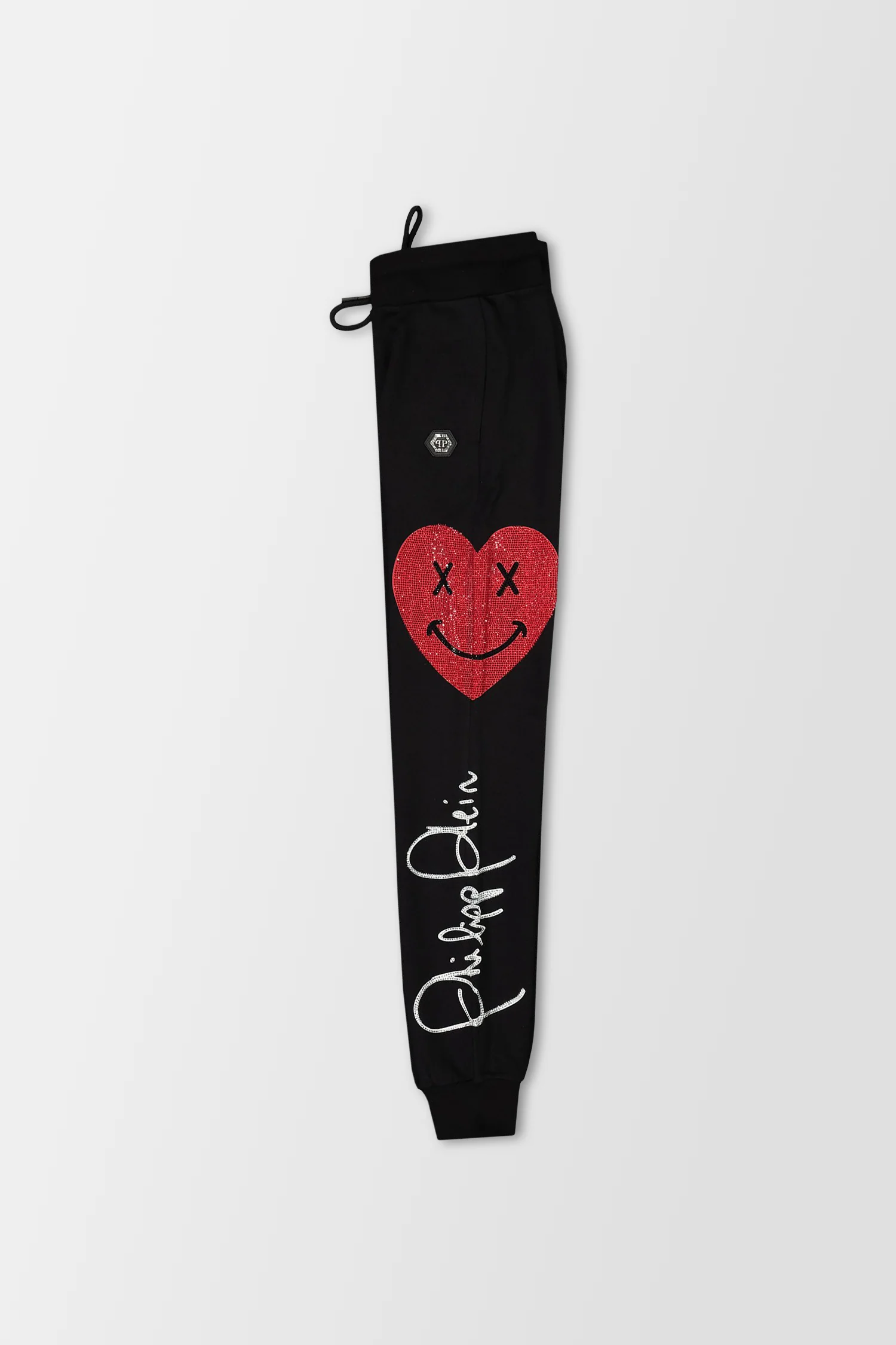 Philipp Plein Black Signature Jogging Trousers - Image 3