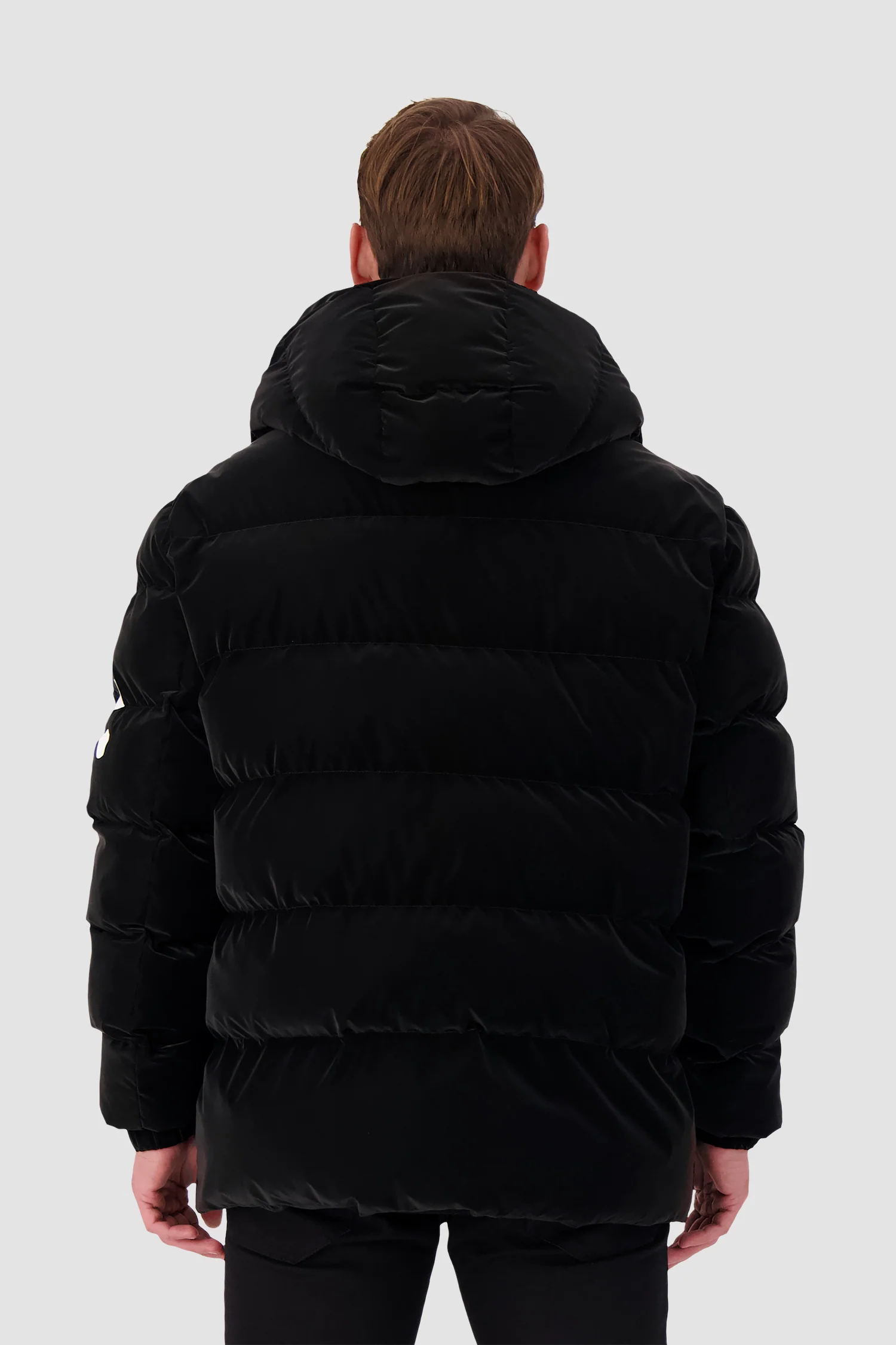 Philipp Plein Black Skull&Bones Padded Jacket - Image 6