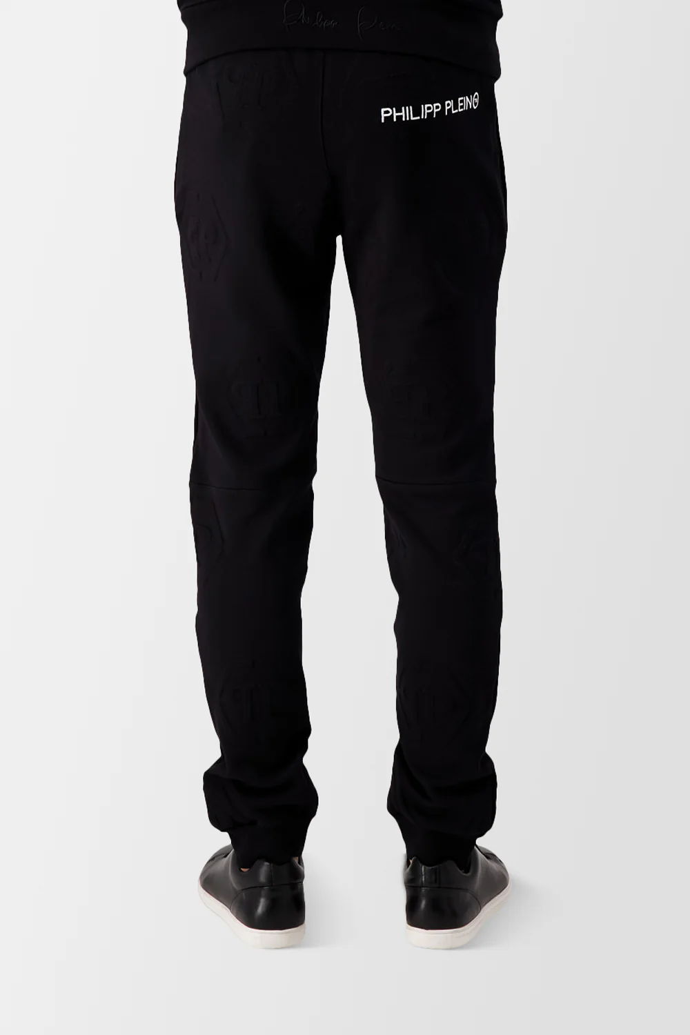 Philipp Plein Black Statement Jogging Trousers - Image 5