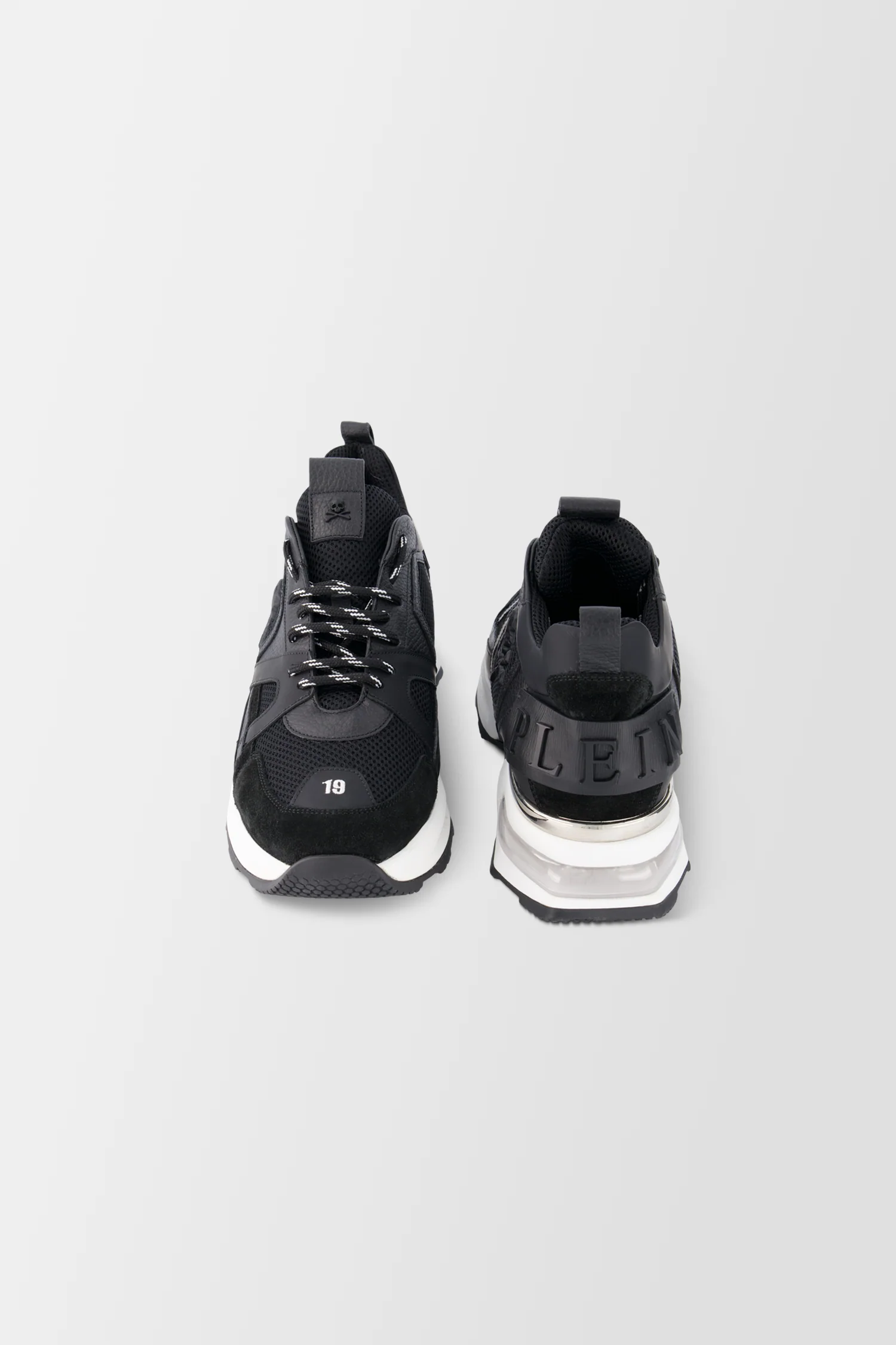 Philipp Plein Black Supercharged Sneakers - Image 3