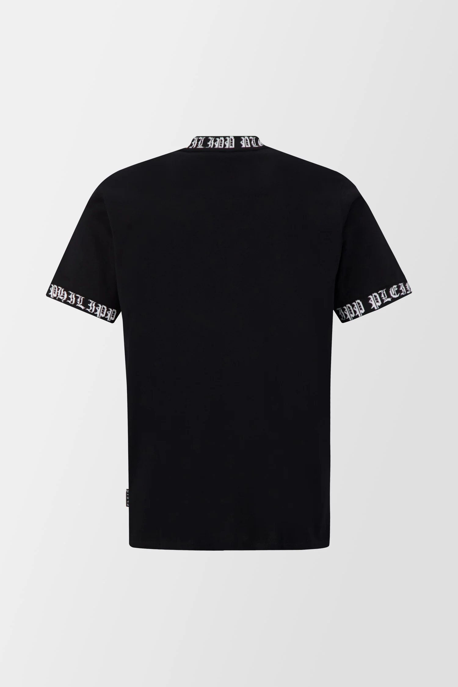 Philipp Plein Black/White Round Neck SS T-Shirt - Image 2