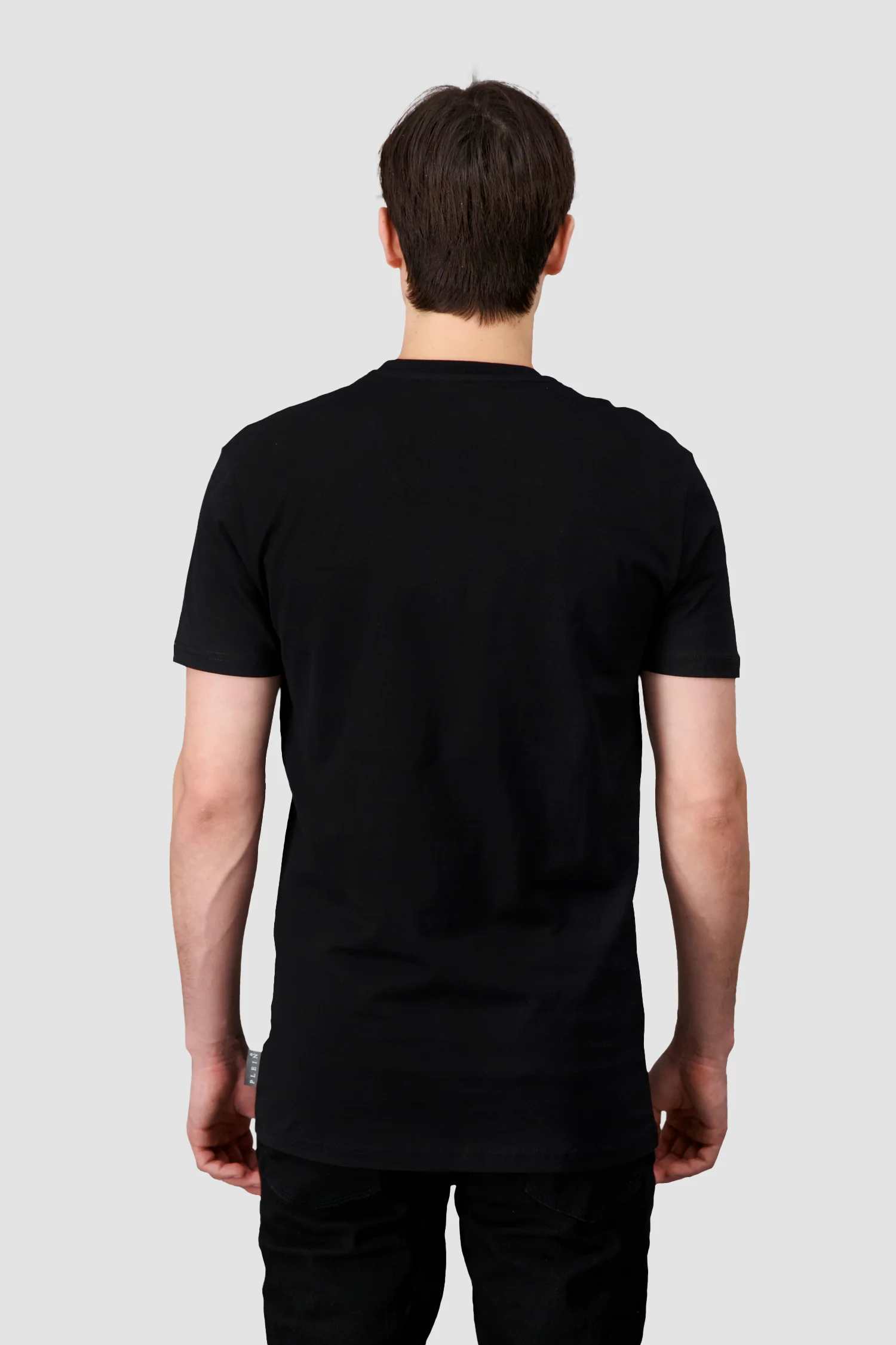 Philipp Plein Black/Yellow Round Neck SS Philipp TM T-Shirt - Image 5