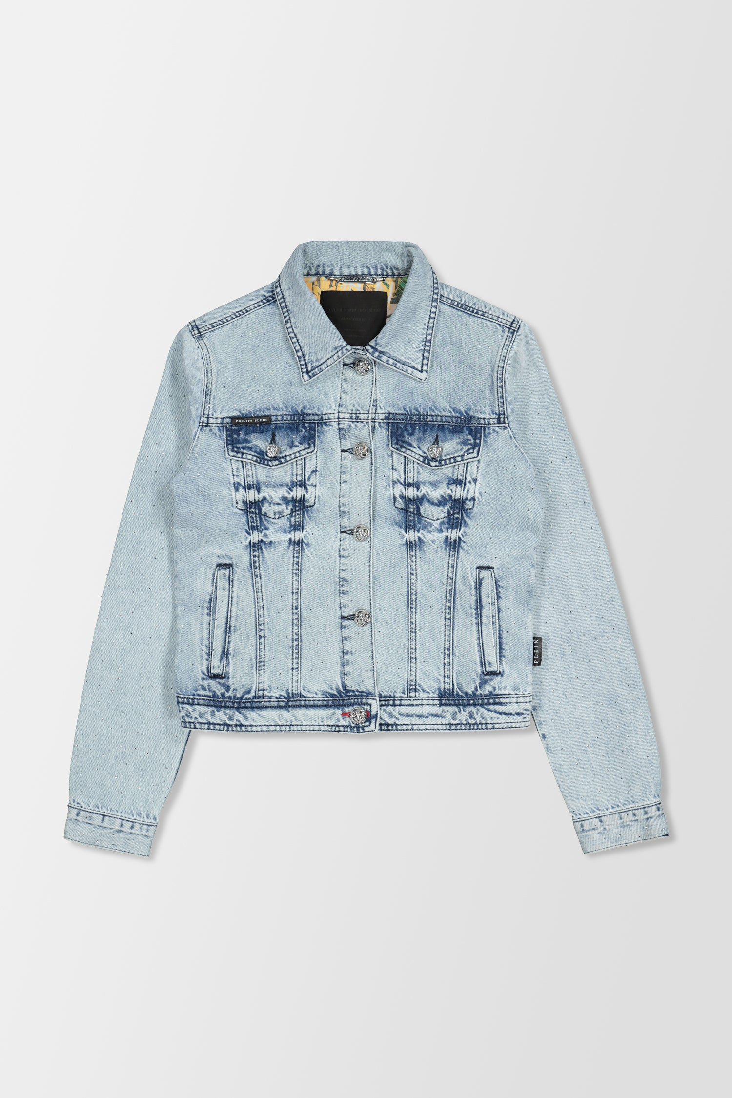Philipp Plein Blue Denim Jacket - Image 3